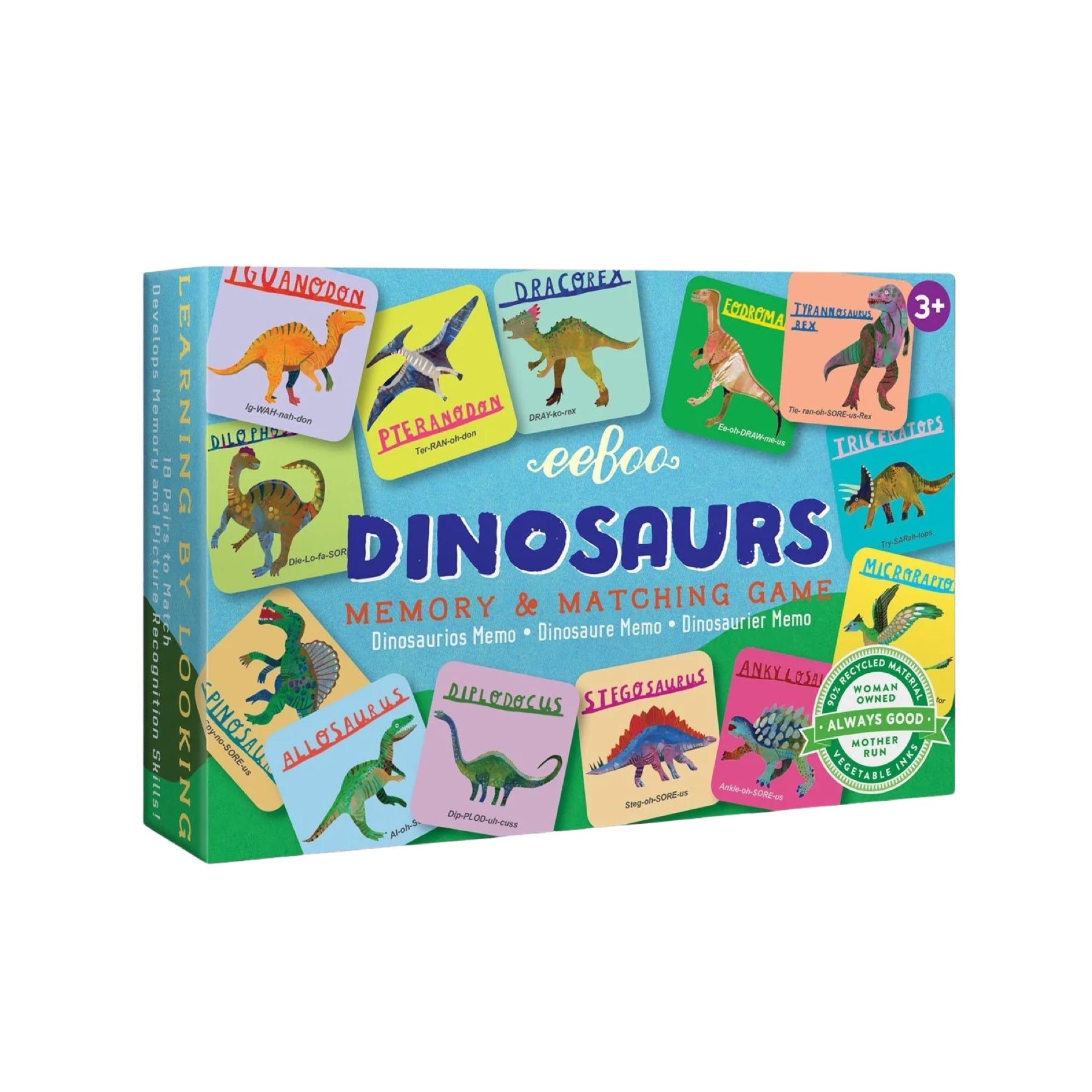 Little Dinosaurs Memory & Matching Game - bubblegum market