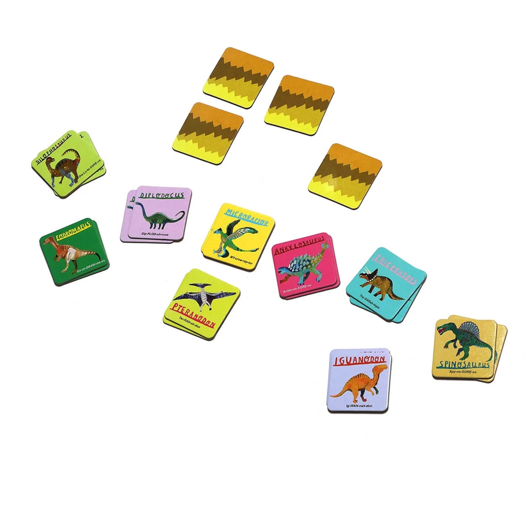 Little Dinosaurs Memory & Matching Game - bubblegum market