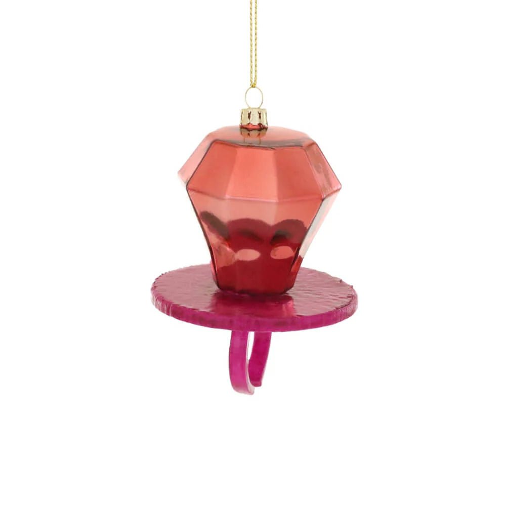 Lollipop Ring Ornament 4" - bubblegum market