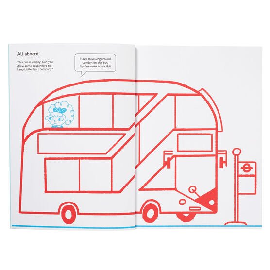 London Calls Sticker Book - bubblegum market