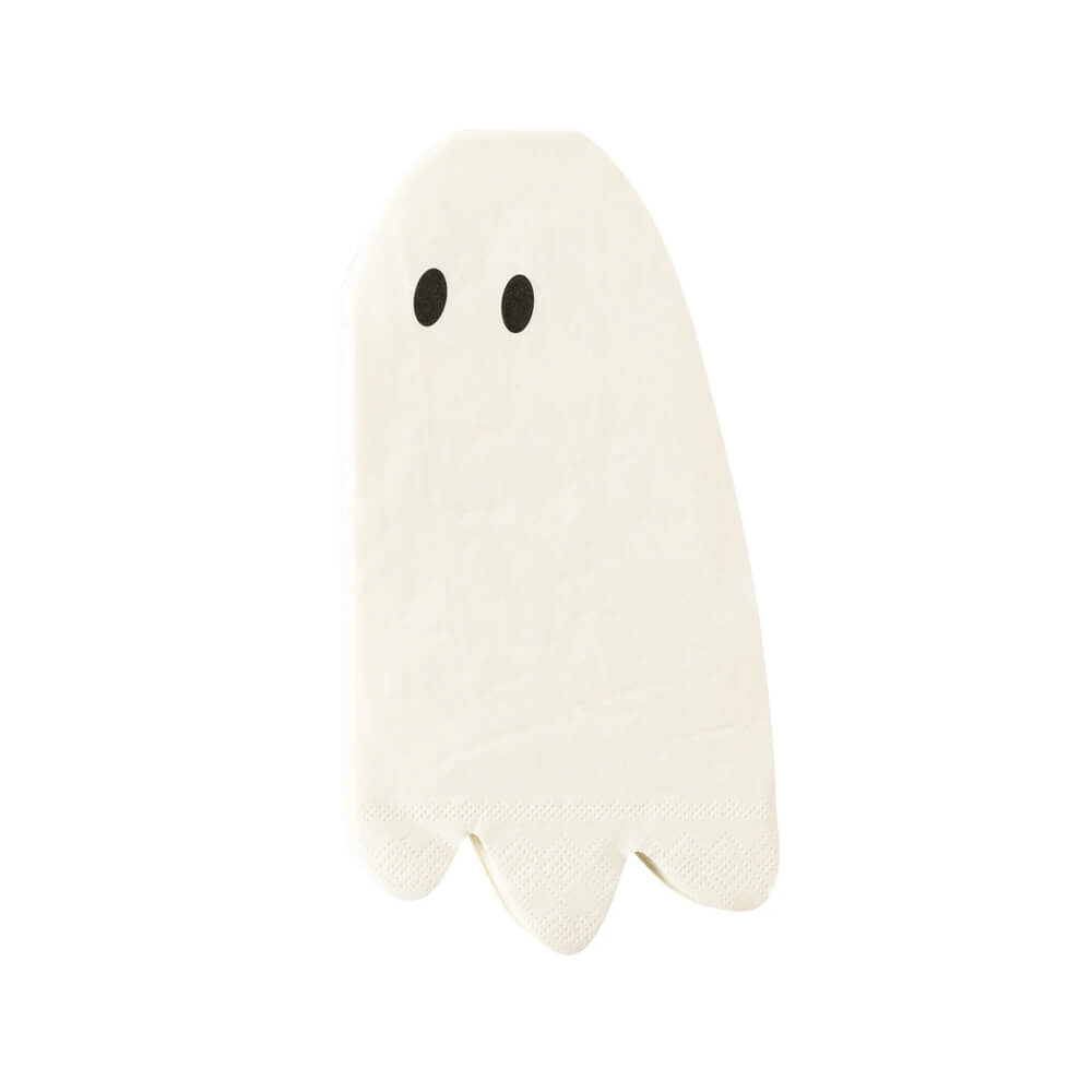 Long Ghost Shaped Paper Dinner Napkins - bubblegum market