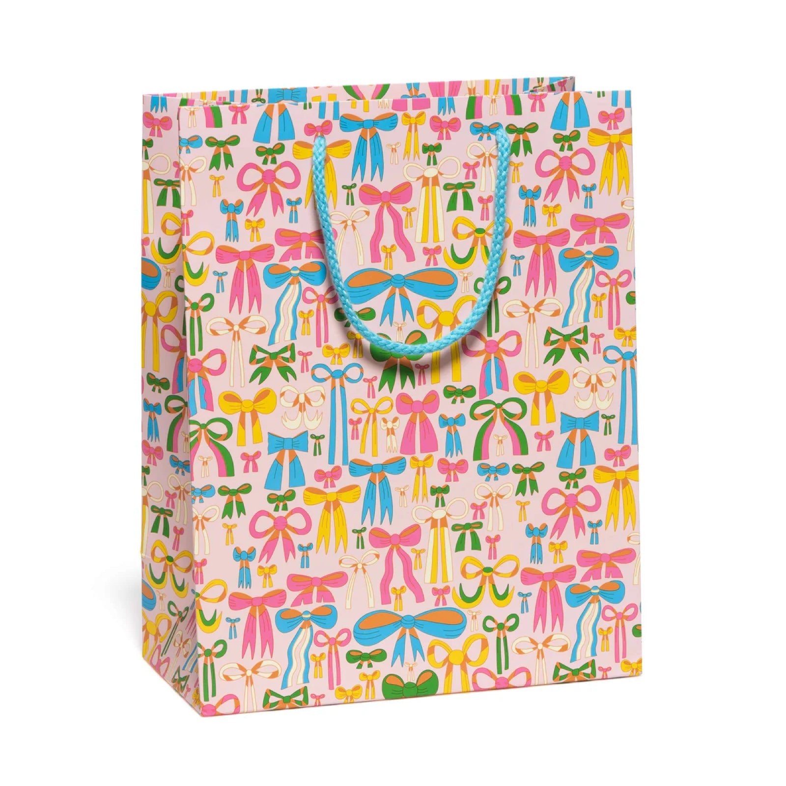 Lots of Bows Large Gift Bag - bubblegum market