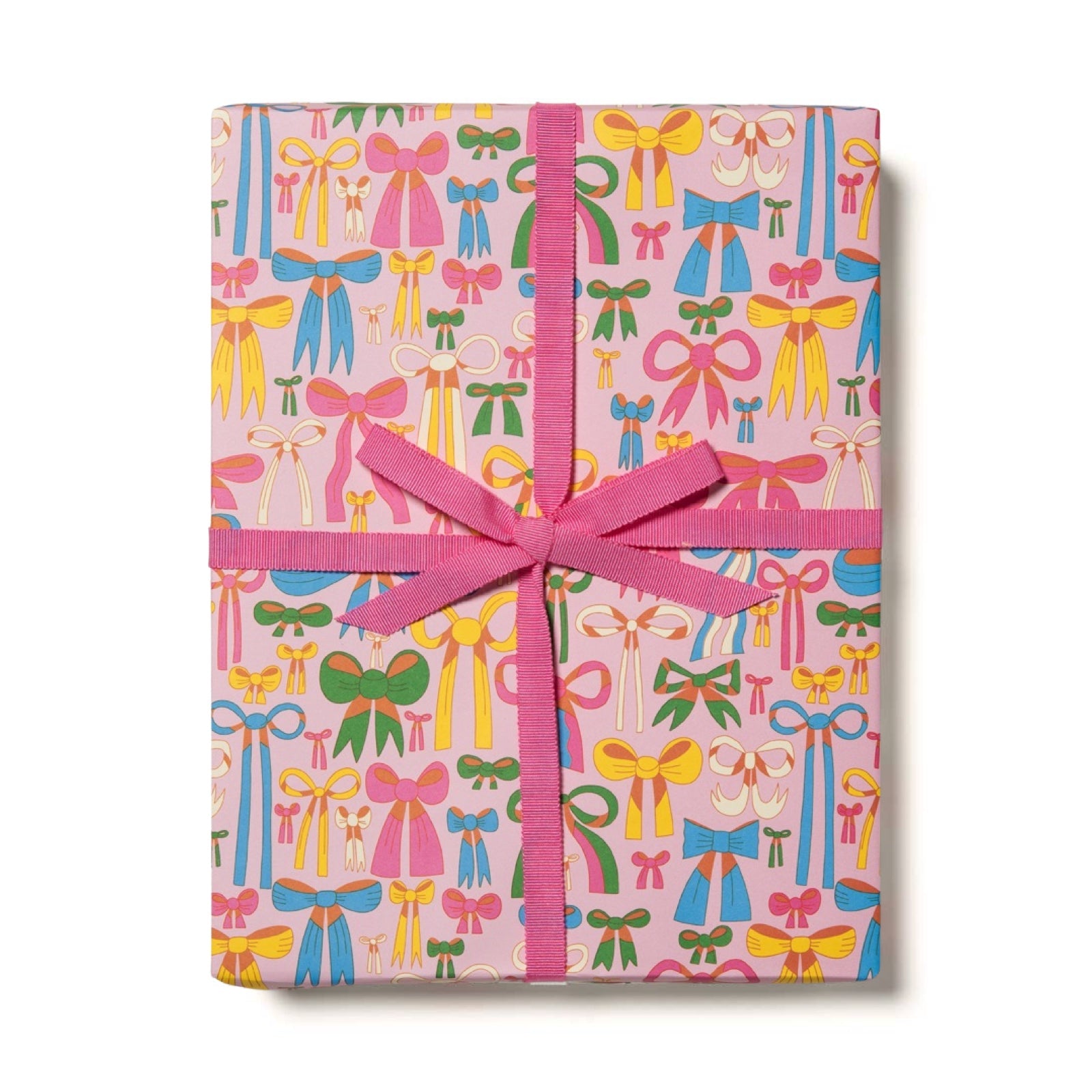 Lots of Bows Wrapping Paper Sheets (Roll of 3) - bubblegum market