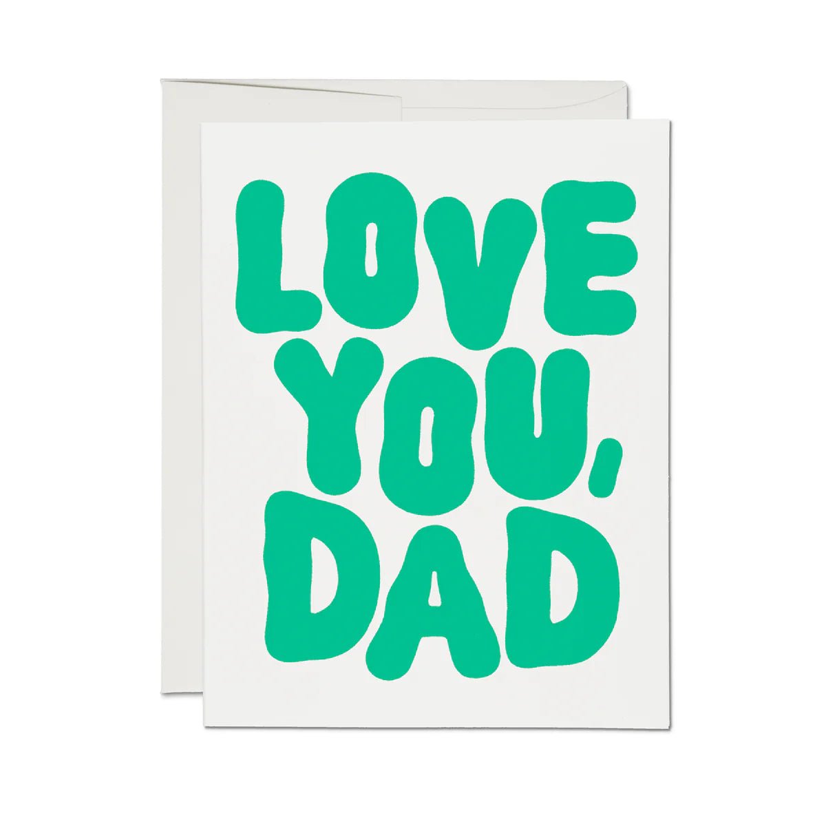 Love You, Dad Father's Day Greeting Card - bubblegum market