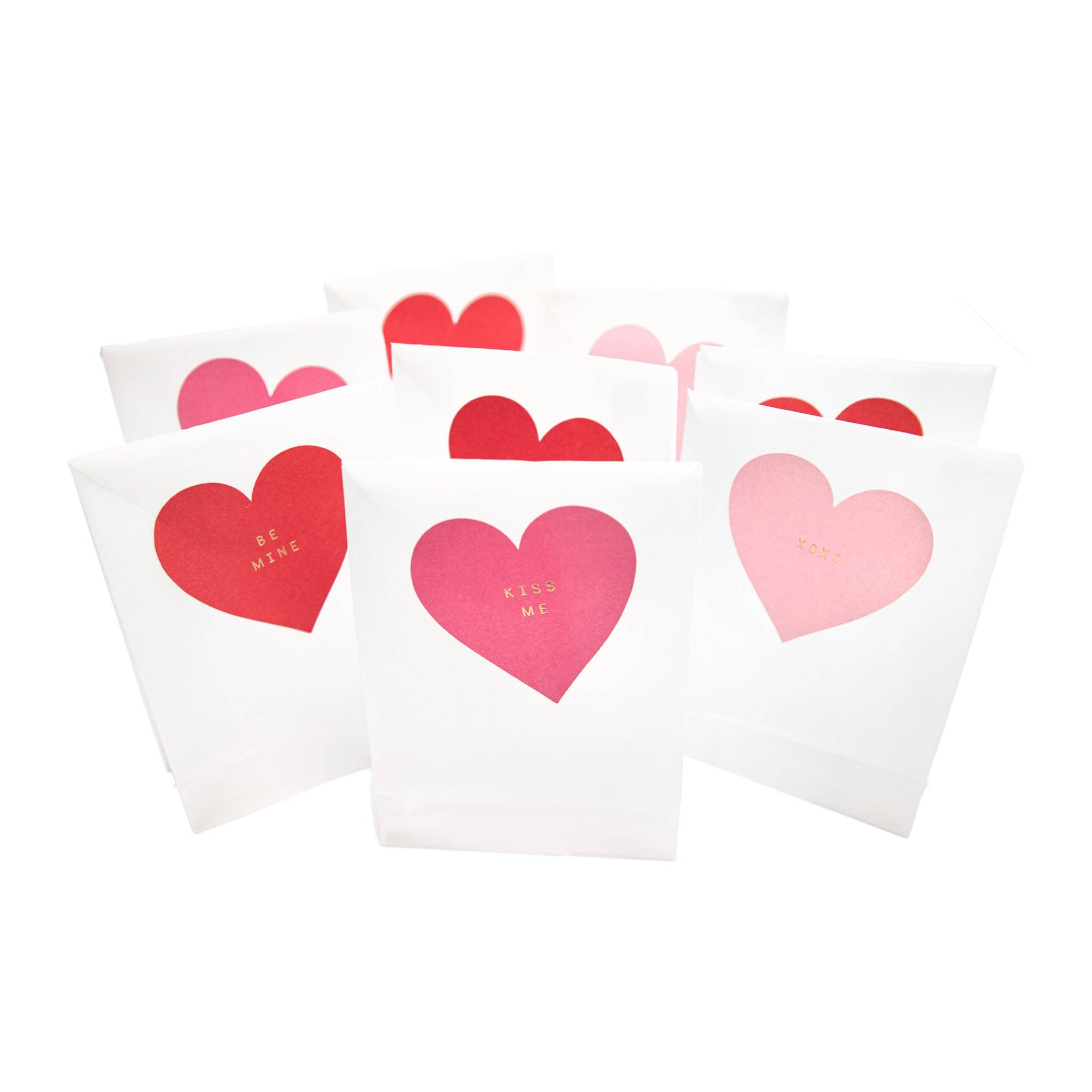 Love You More Treat Bags - bubblegum market