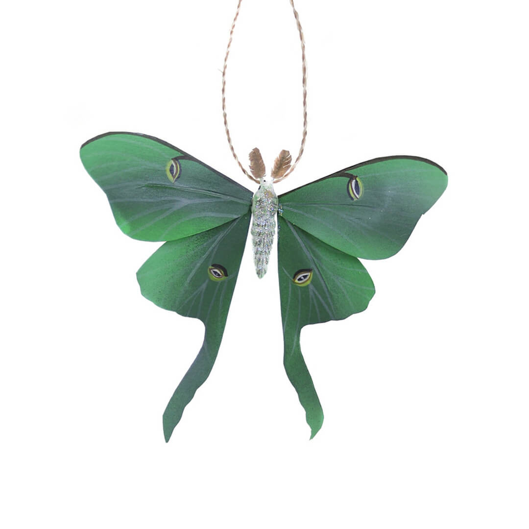 Luna Moth Ornament 5" - bubblegum market