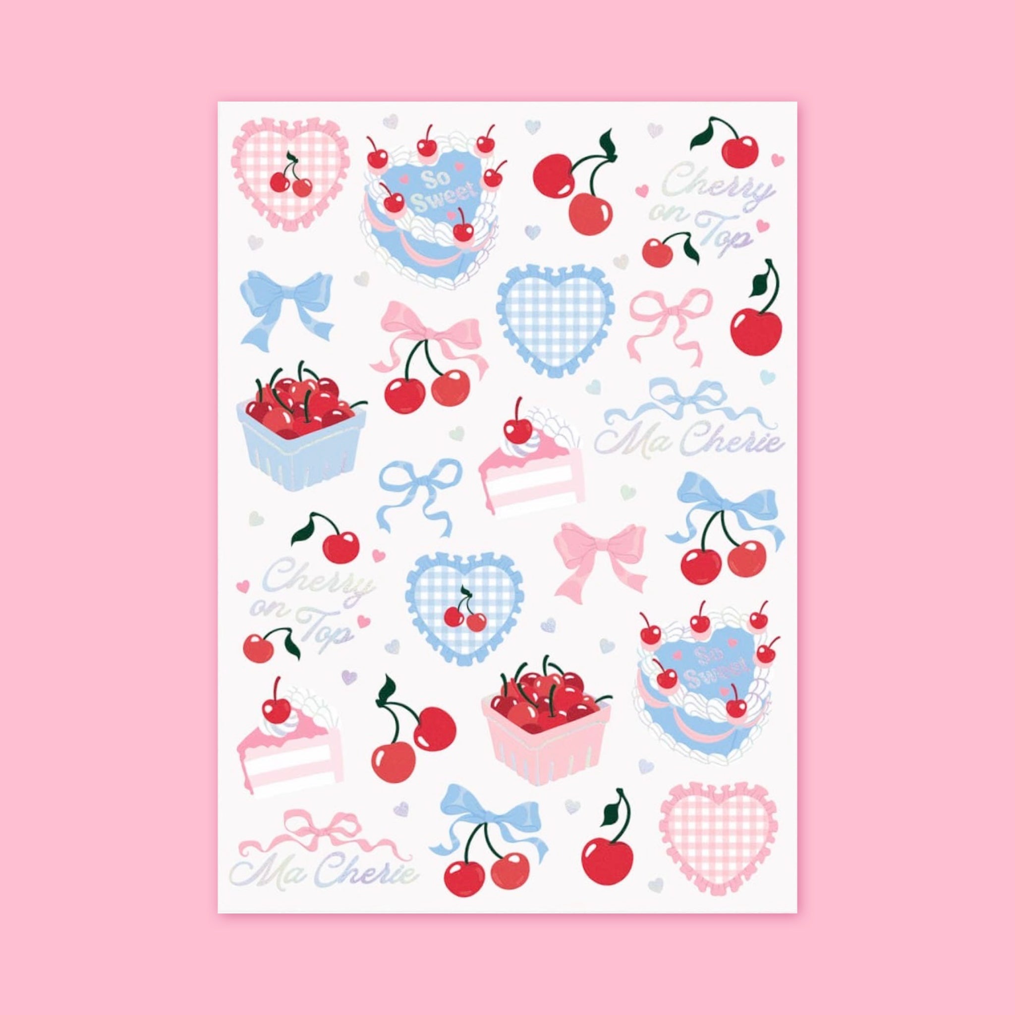 Ma Cherie Temporary Tattoos - bubblegum market