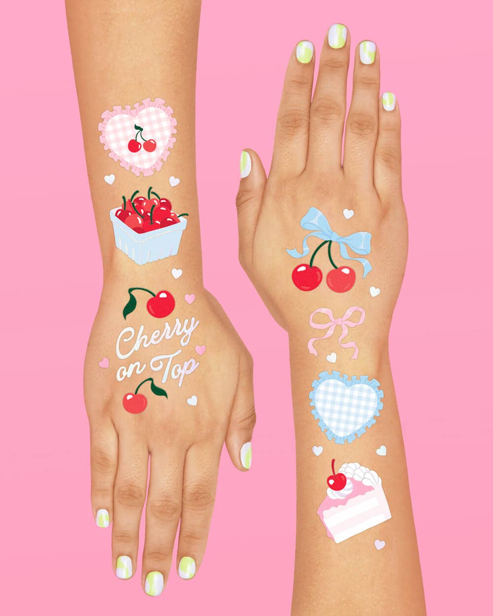 Ma Cherie Temporary Tattoos - bubblegum market