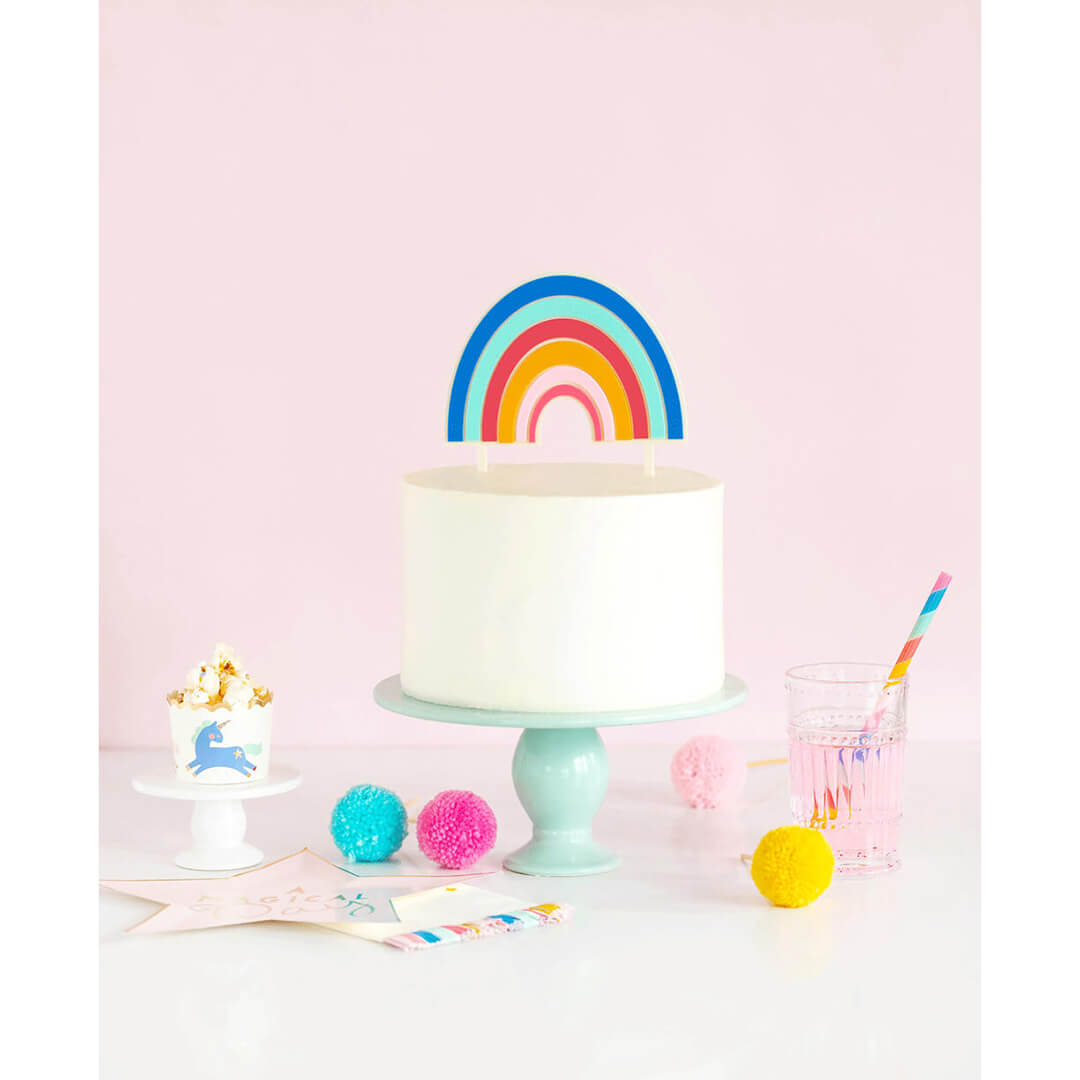 Magical Rainbow Cake Topper - bubblegum market