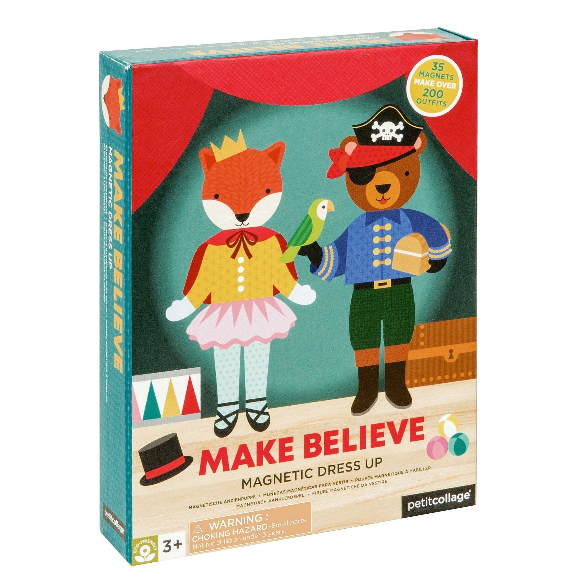 Make Believe Magnetic Dress Up Play Set - bubblegum market