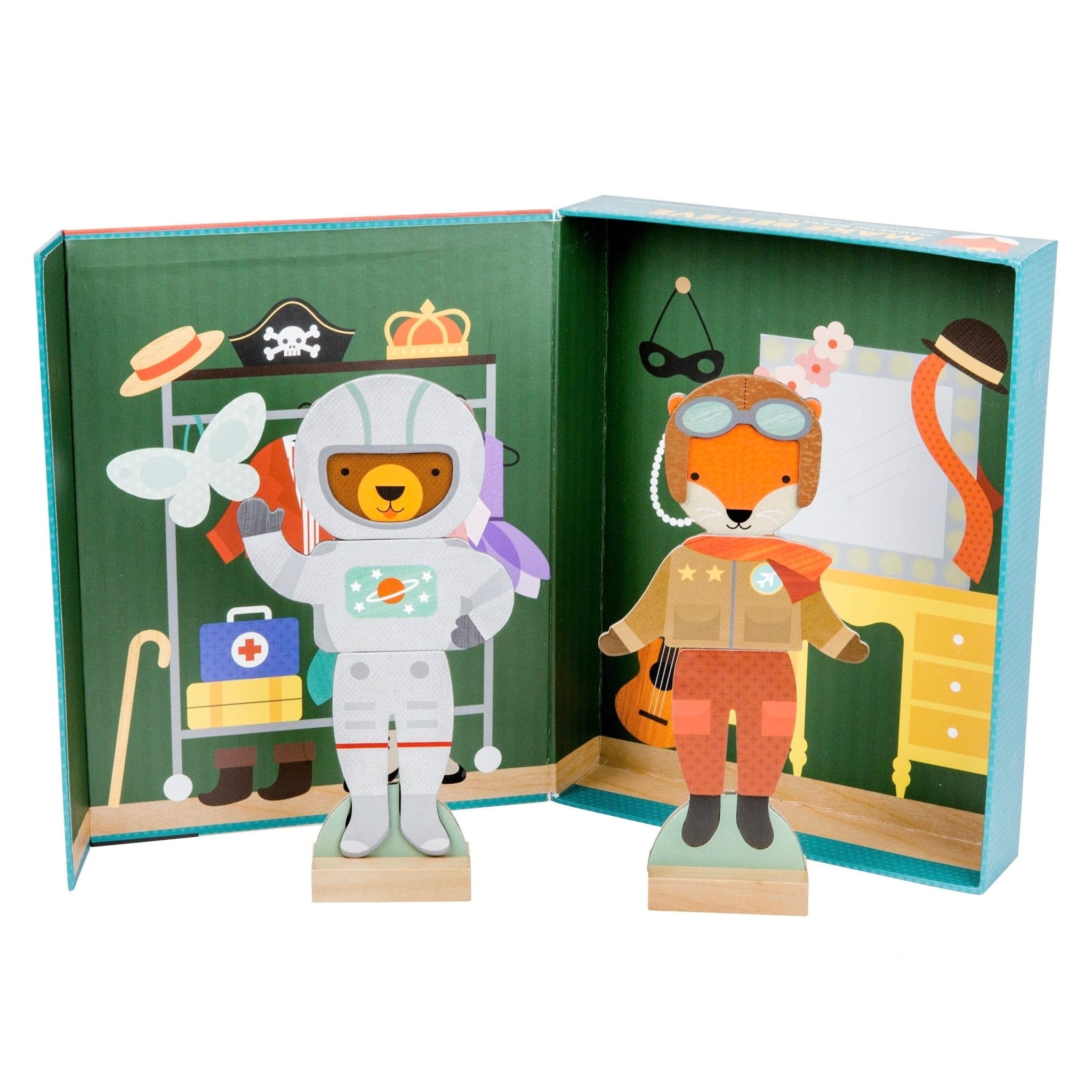 Make Believe Magnetic Dress Up Play Set - bubblegum market