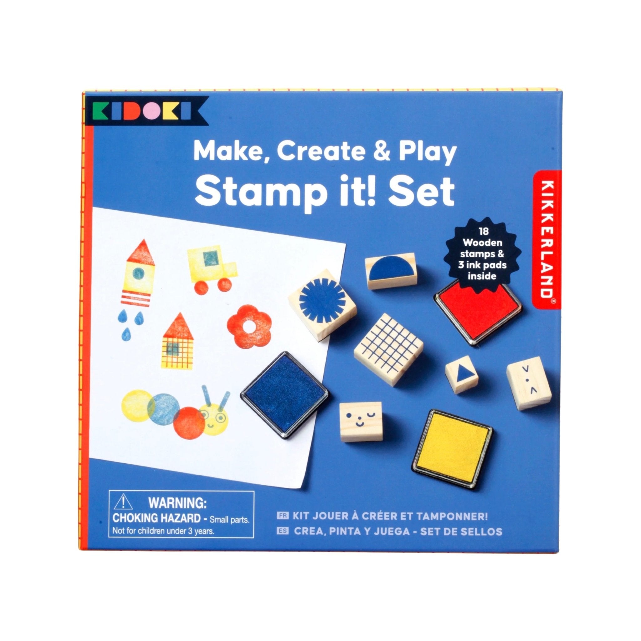 Make, Create & Play Stamp It! Set - bubblegum market