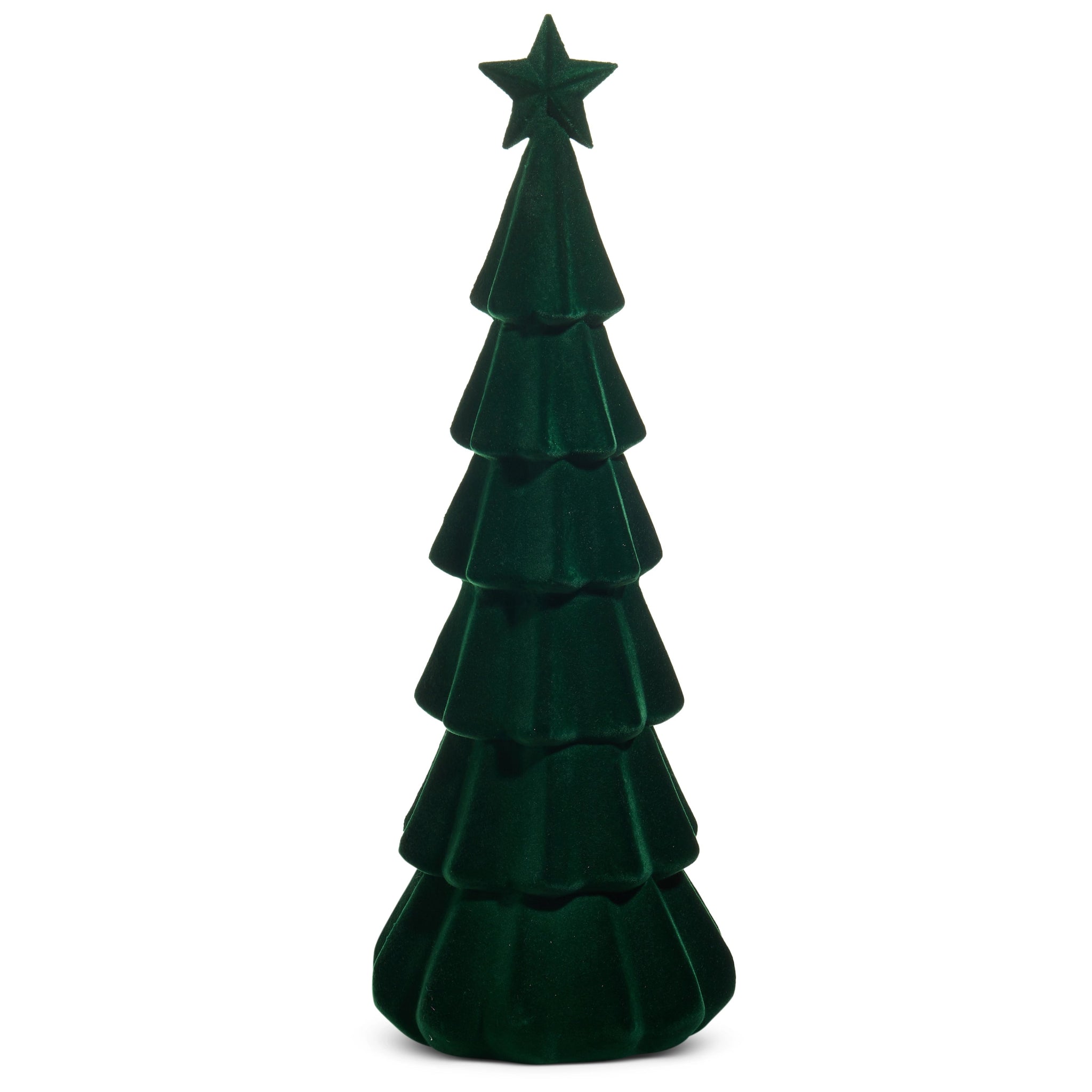 Make It Merry Green Flocked Tree 29.5" - bubblegum market