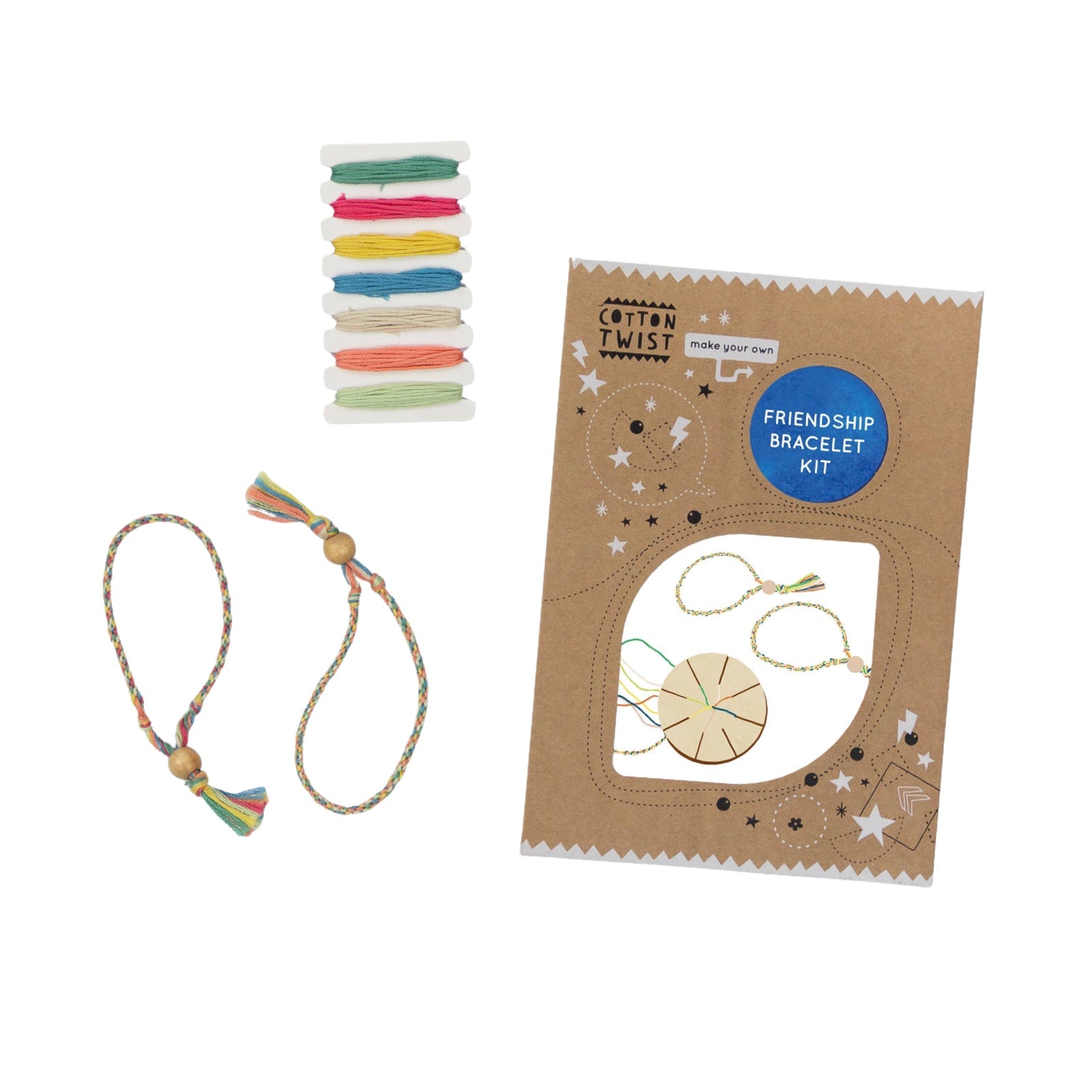 Make Your Own Friendship Bracelet Kit - bubblegum market