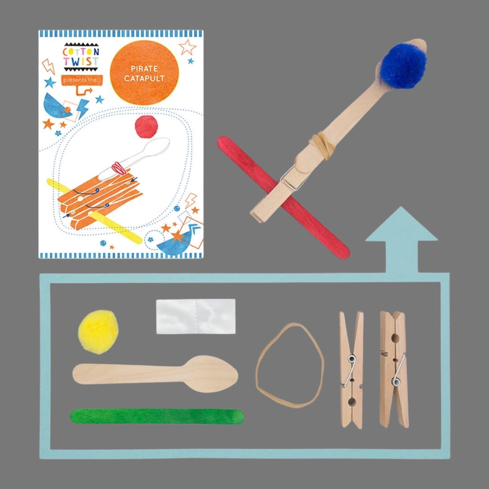 Make Your Own Pirate Catapult - bubblegum market