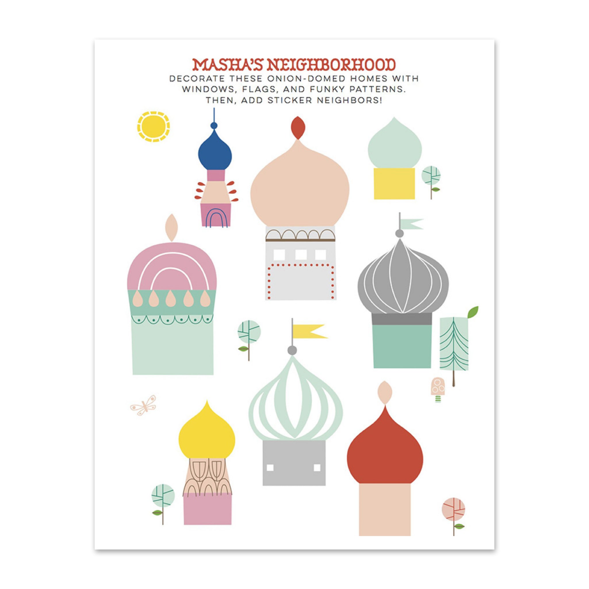 Masha's World: Coloring & Activity Book - bubblegum market