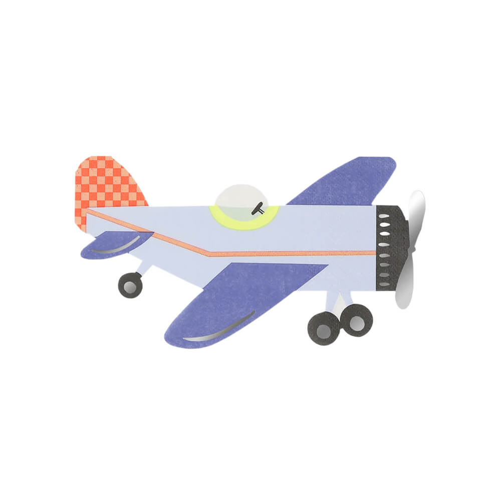 Meri Meri Party Airplane Napkins - bubblegum market