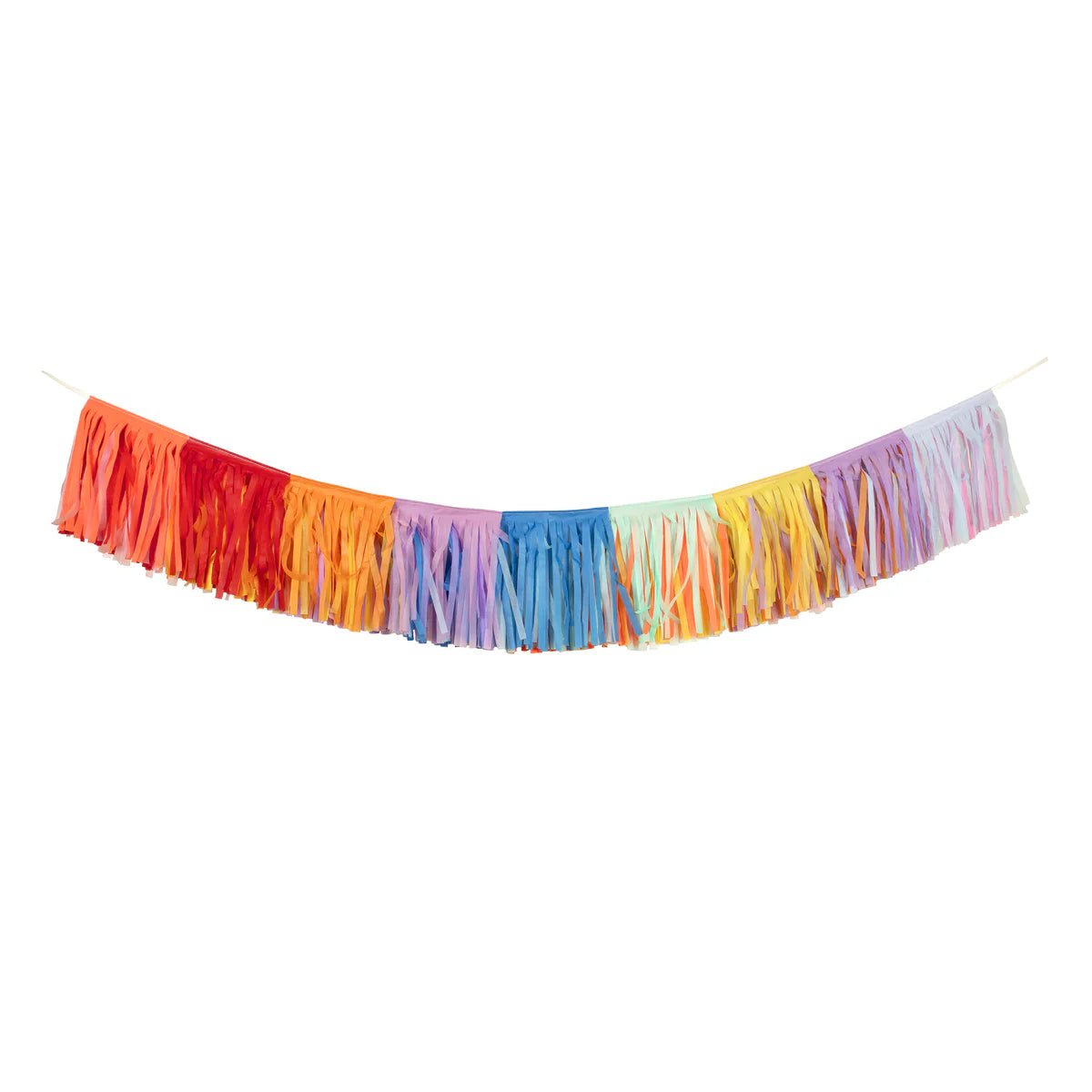 Meri Meri Party Bright Multi - Color Fringe Garland - bubblegum market