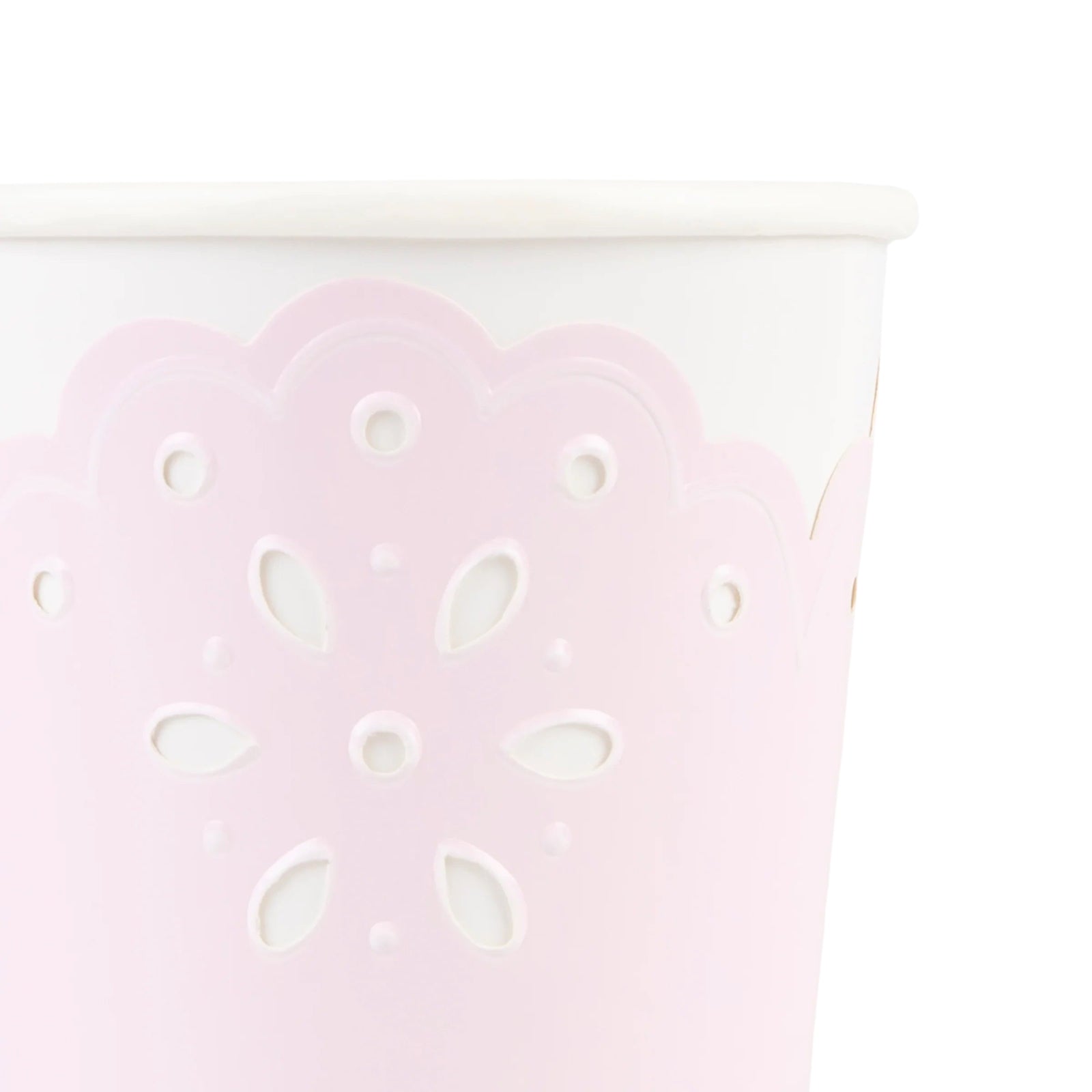 Meri Meri Party Broderie Anglaise Lace Multi Cups - bubblegum market