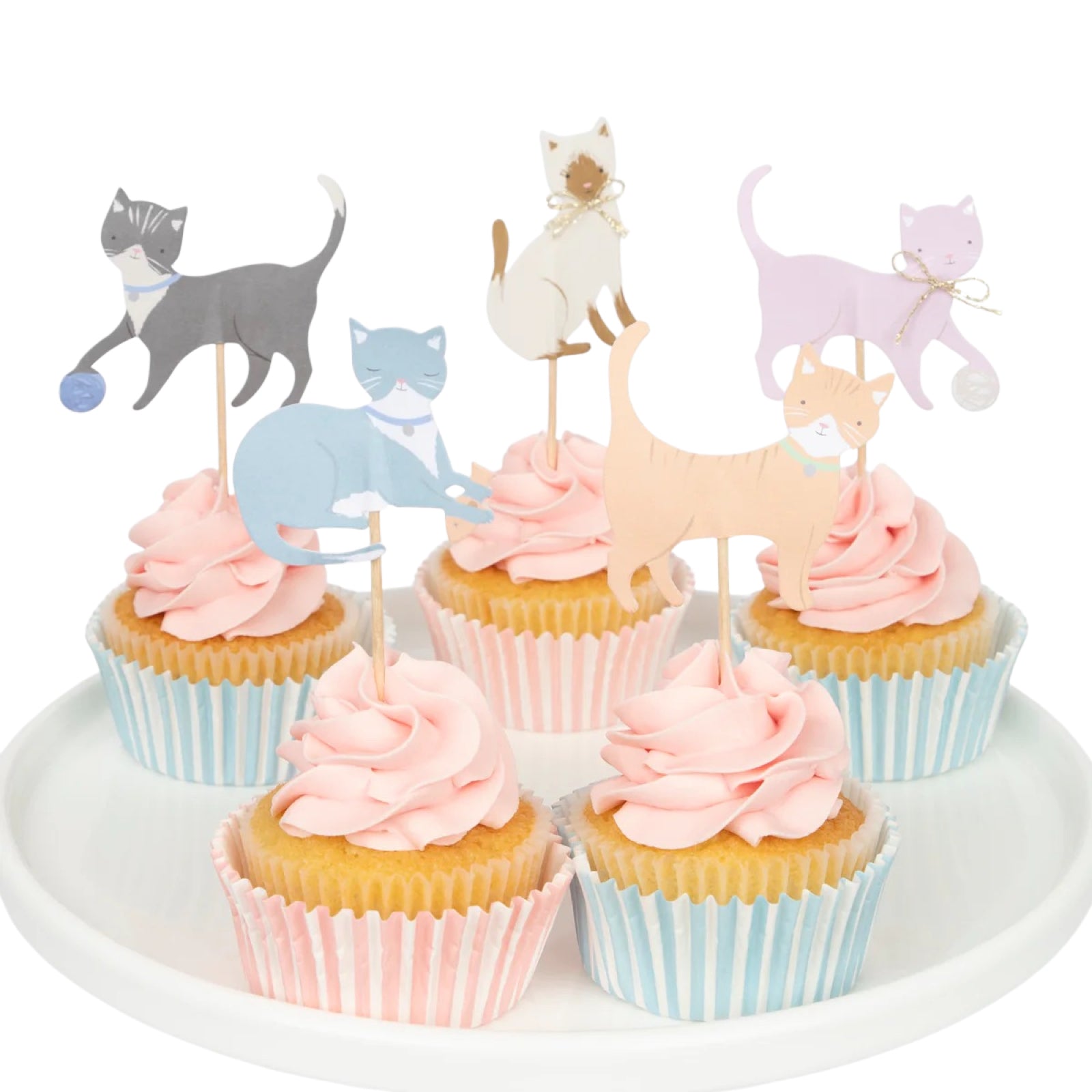 Meri Meri Party Cute Kittens Cupcake Kit - bubblegum market