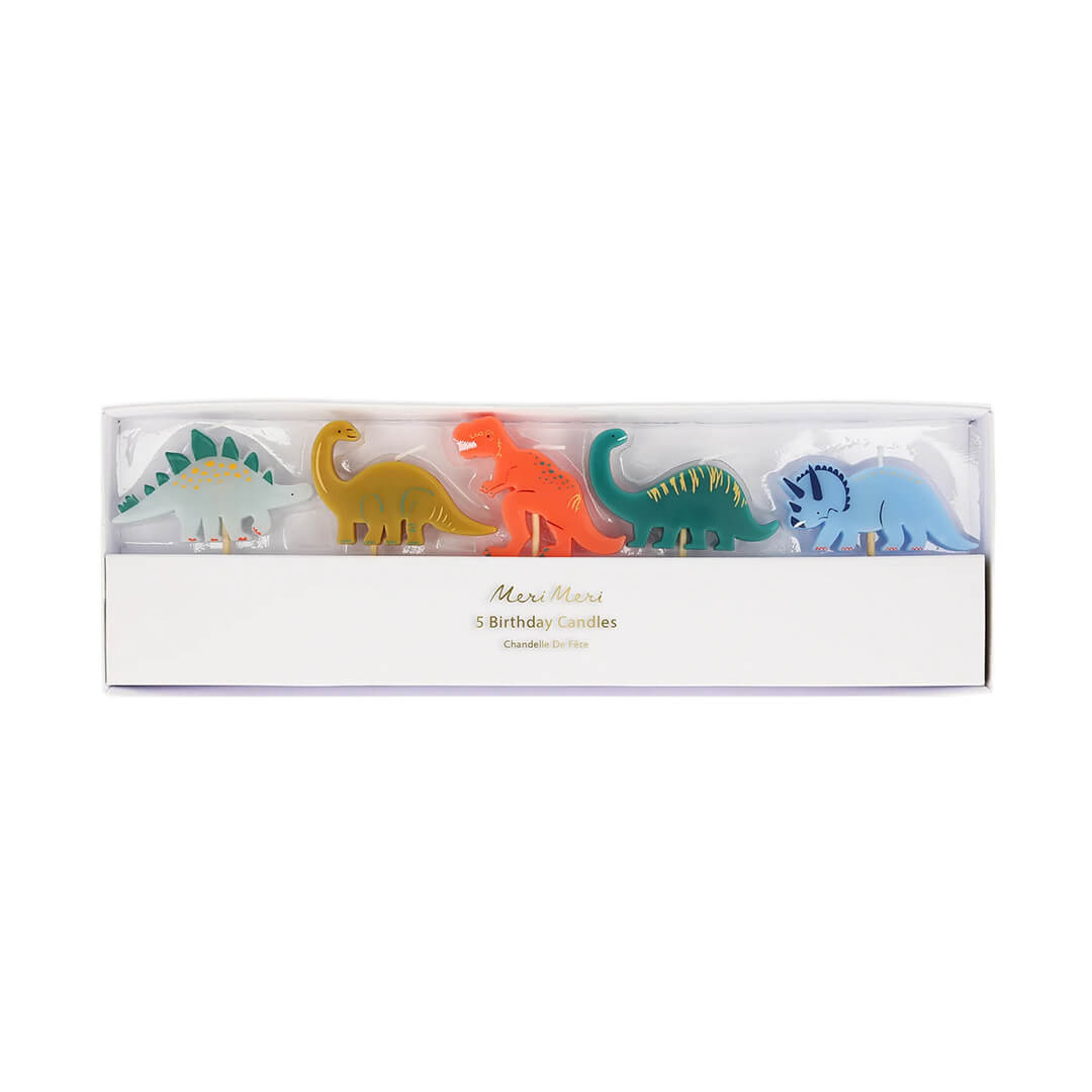 Meri Meri Party Dinosaur Candles - bubblegum market