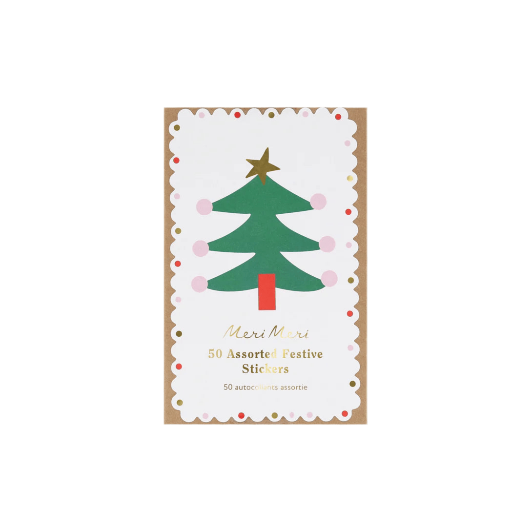 Meri Meri Party Festive Stickers Box - bubblegum market