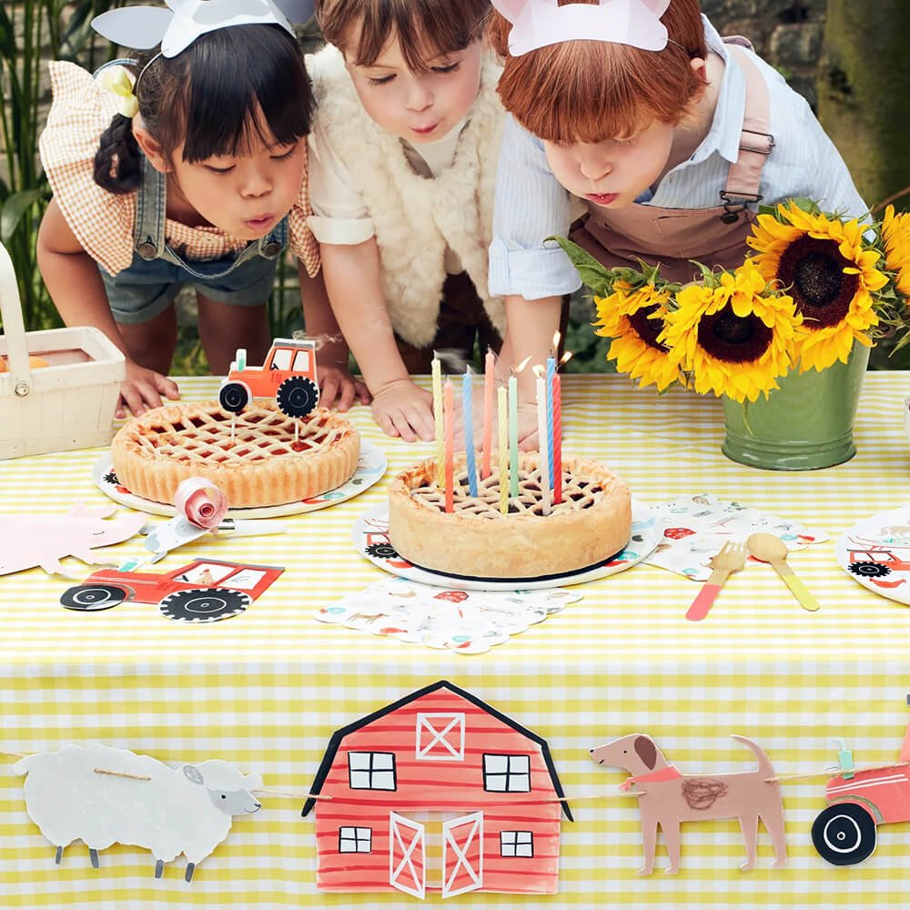 Meri Meri Party On The Farm Garland - bubblegum market