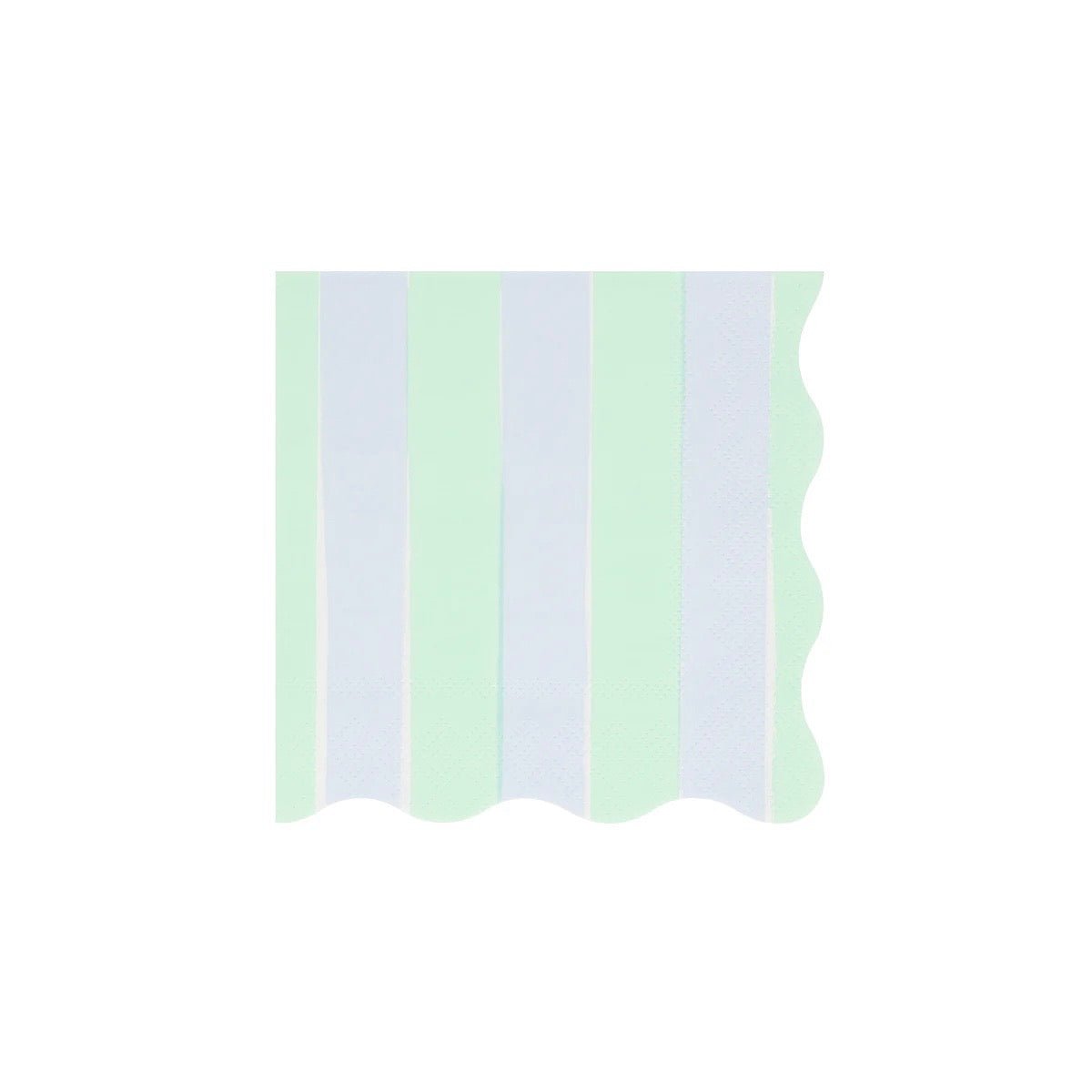 Meri Meri Party Pastel Stripe Small Napkins - bubblegum market