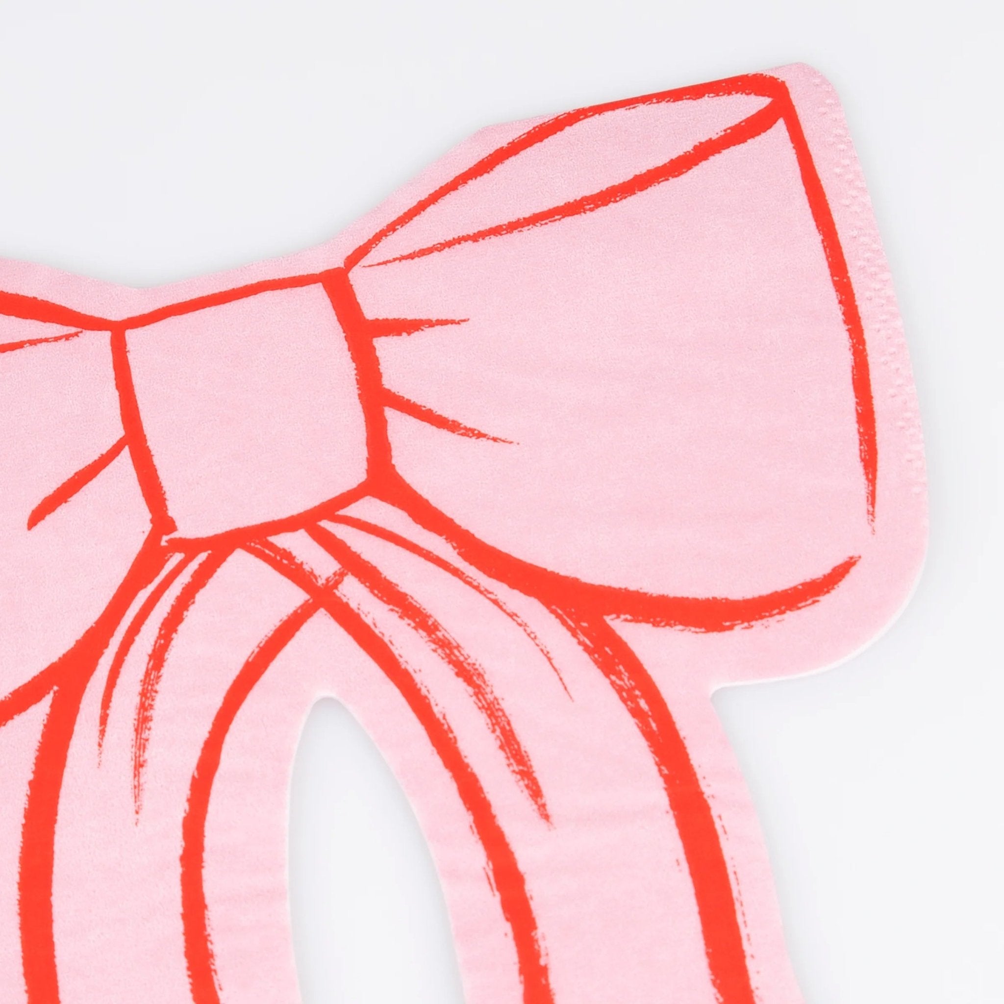 Meri Meri Party Pink Bow Napkins - bubblegum market