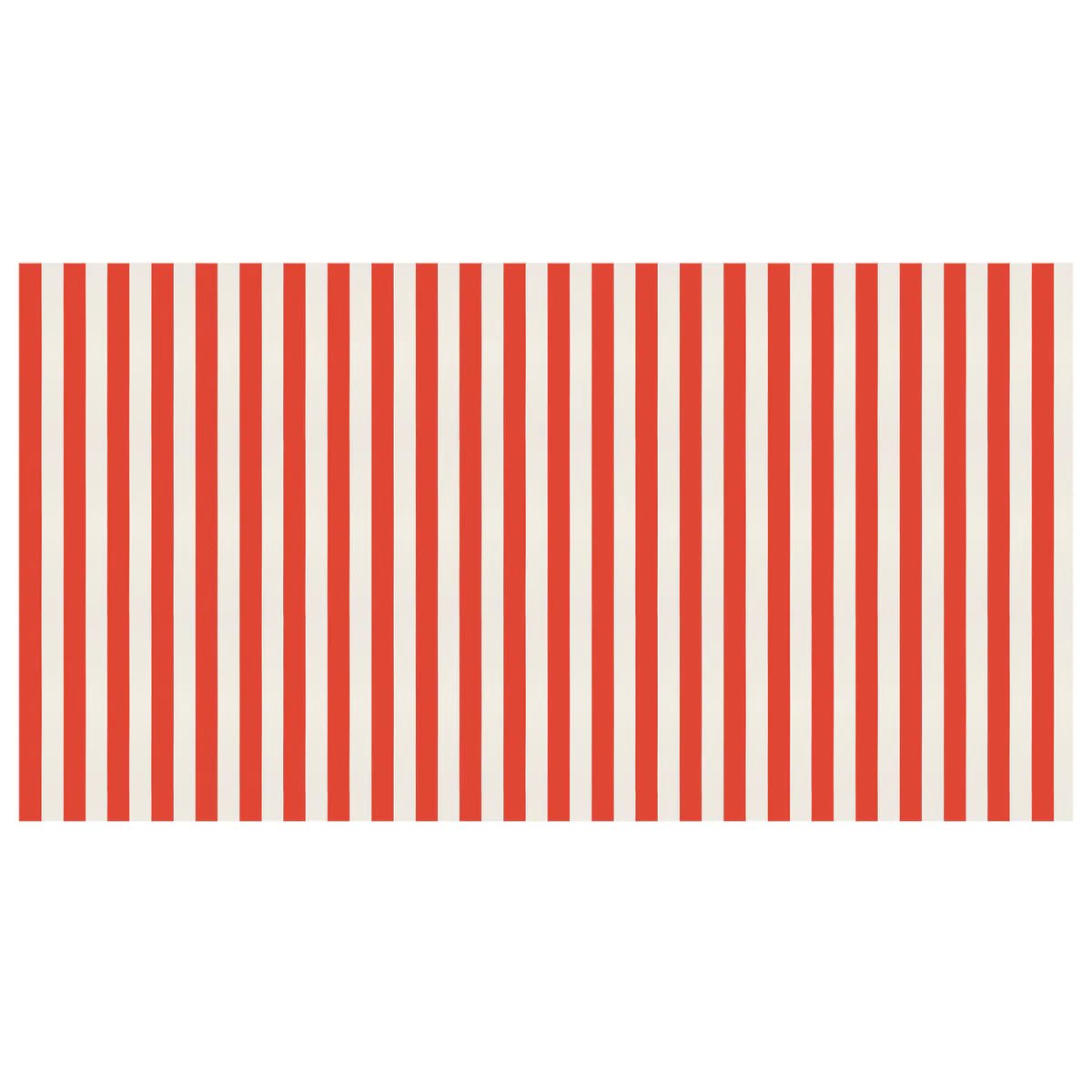 Meri Meri Party Red & White Striped Tablecloth - bubblegum market