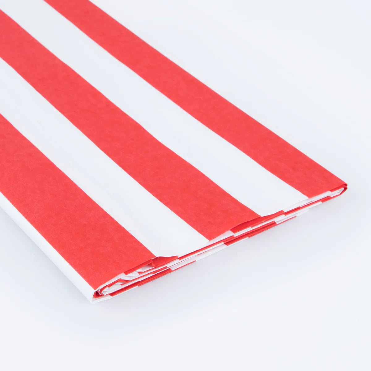 Meri Meri Party Red & White Striped Tablecloth - bubblegum market