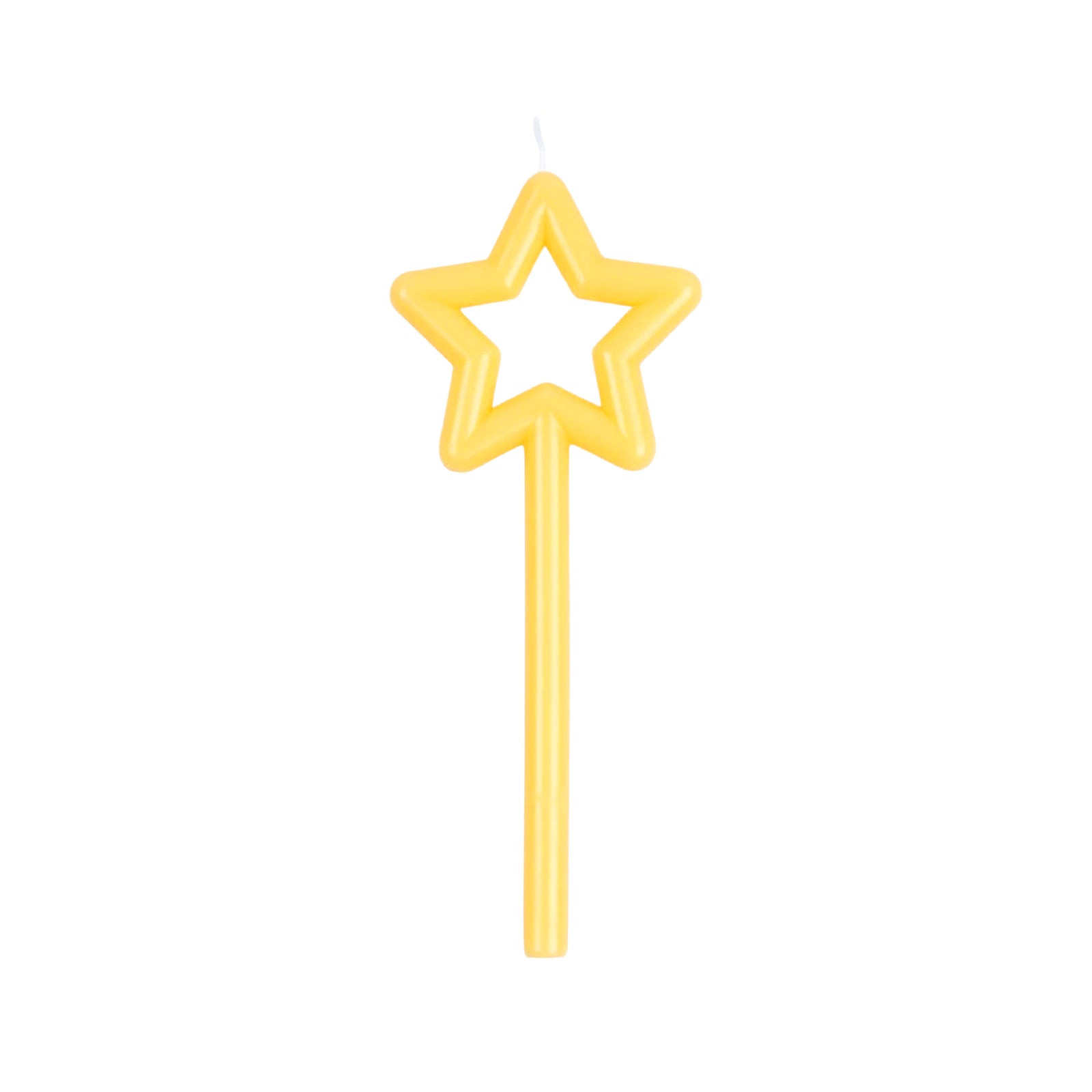 Meri Meri Party Yellow Star Candle - bubblegum market