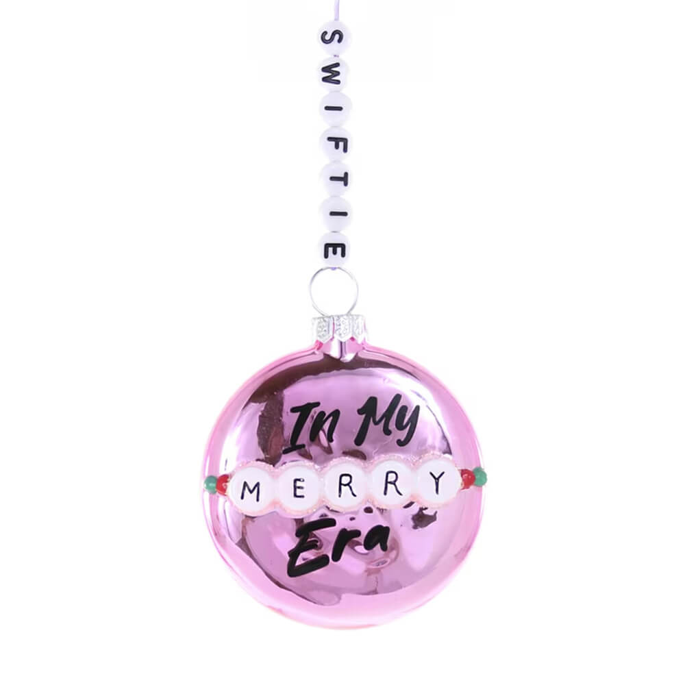 Merry Era Ornament 2.5" - bubblegum market