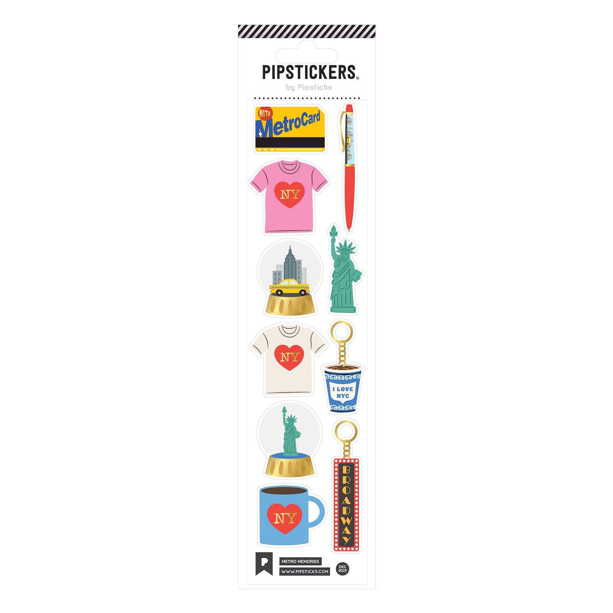 Metro Memories Stickers - bubblegum market