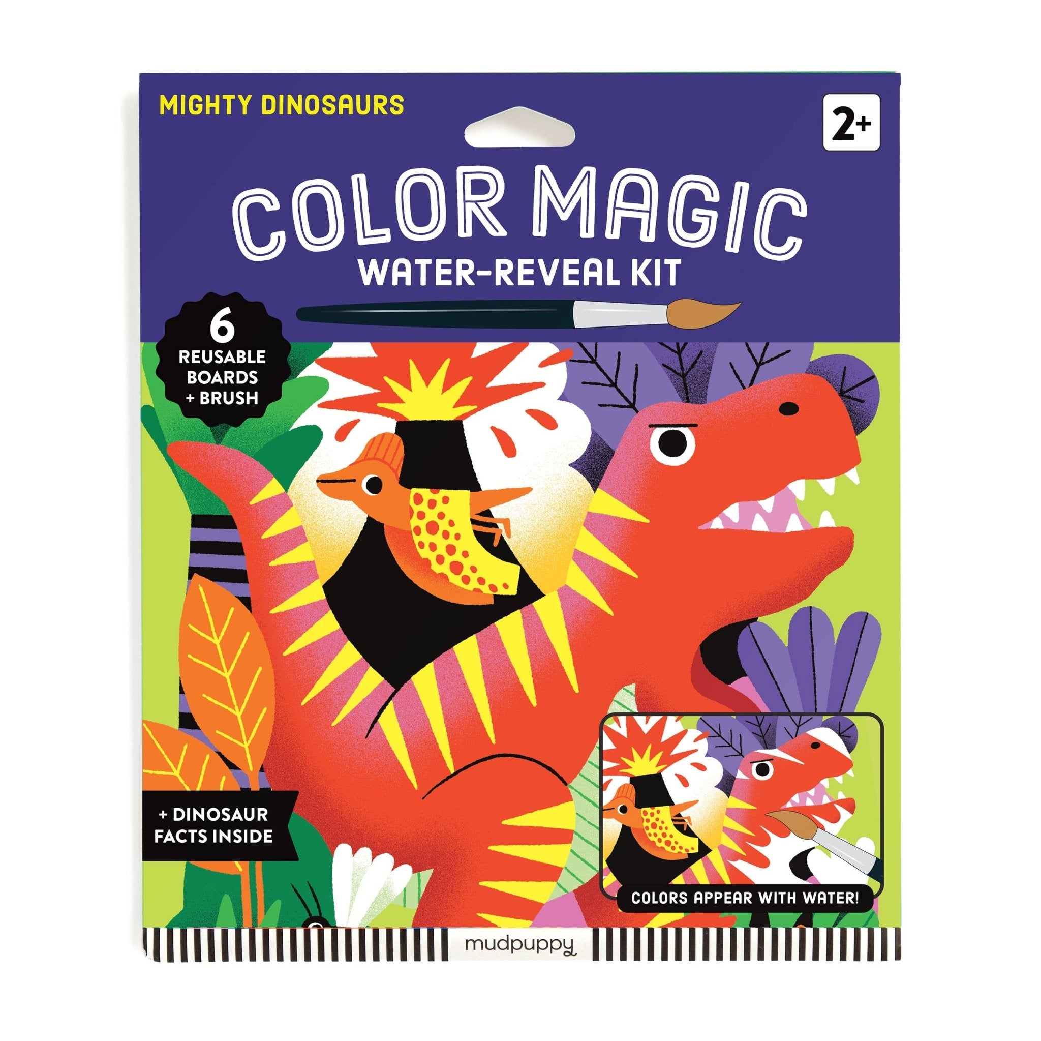 Mighty Dinosaurs Color Magic Water - Reveal Kit - bubblegum market