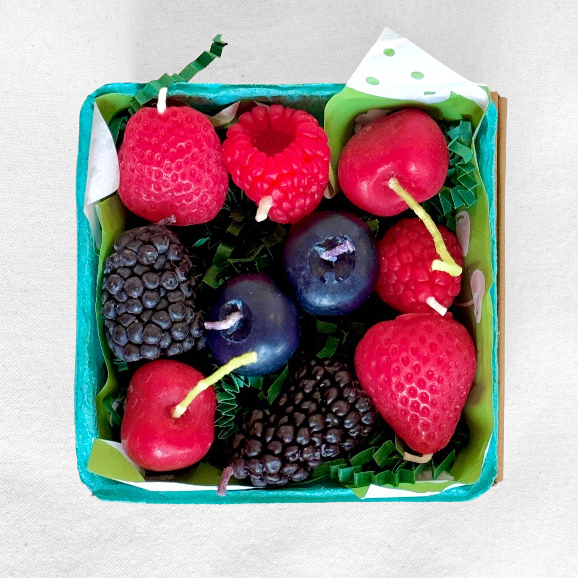 Mixed Berry Birthday Candles - bubblegum market