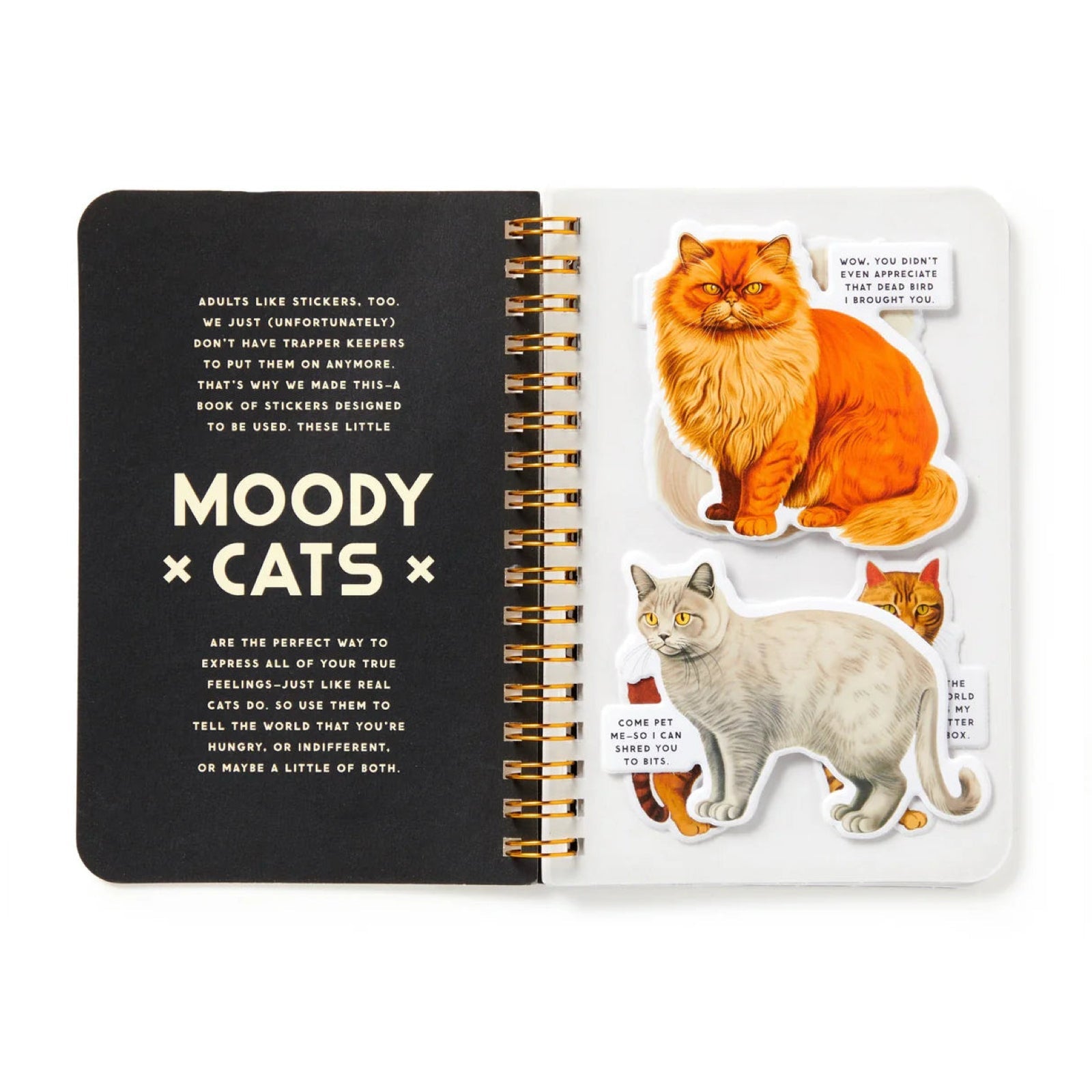 Moody Cats Sticker Book - bubblegum market
