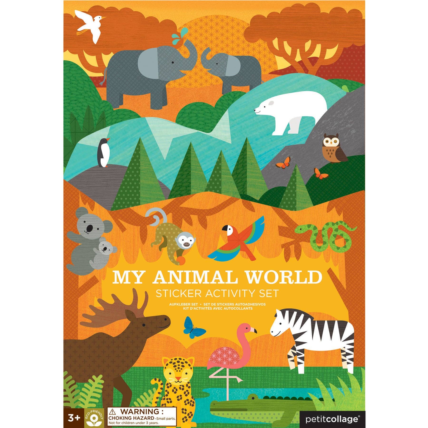 My Animal World Sticker Activity Set - bubblegum market