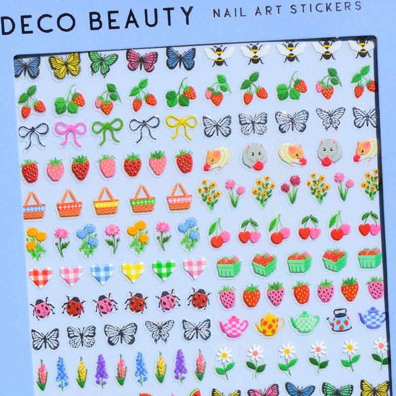Nail Art Stickers: BERRY PATCH - bubblegum market