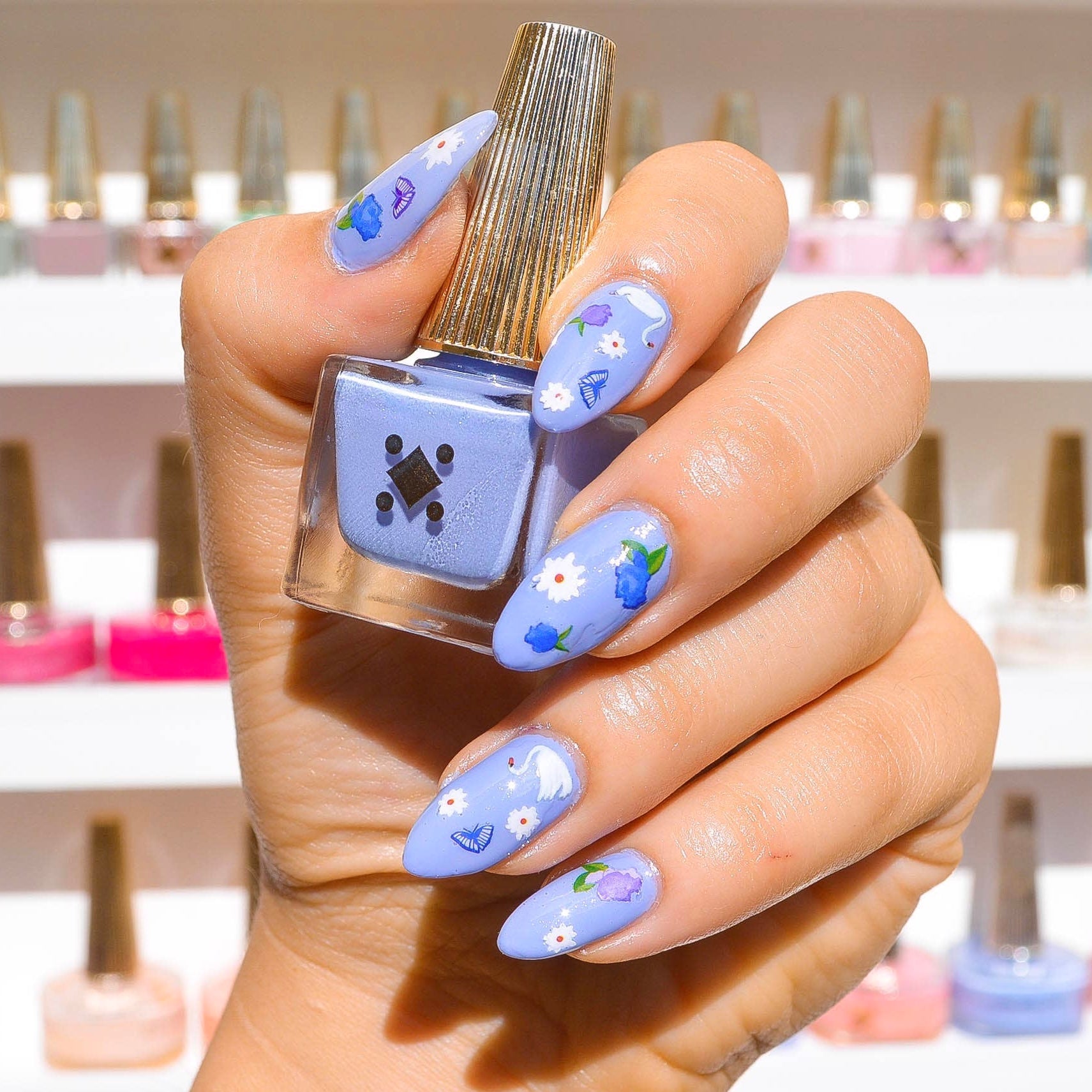 Nail Art Stickers: ENGLISH GARDEN - bubblegum market