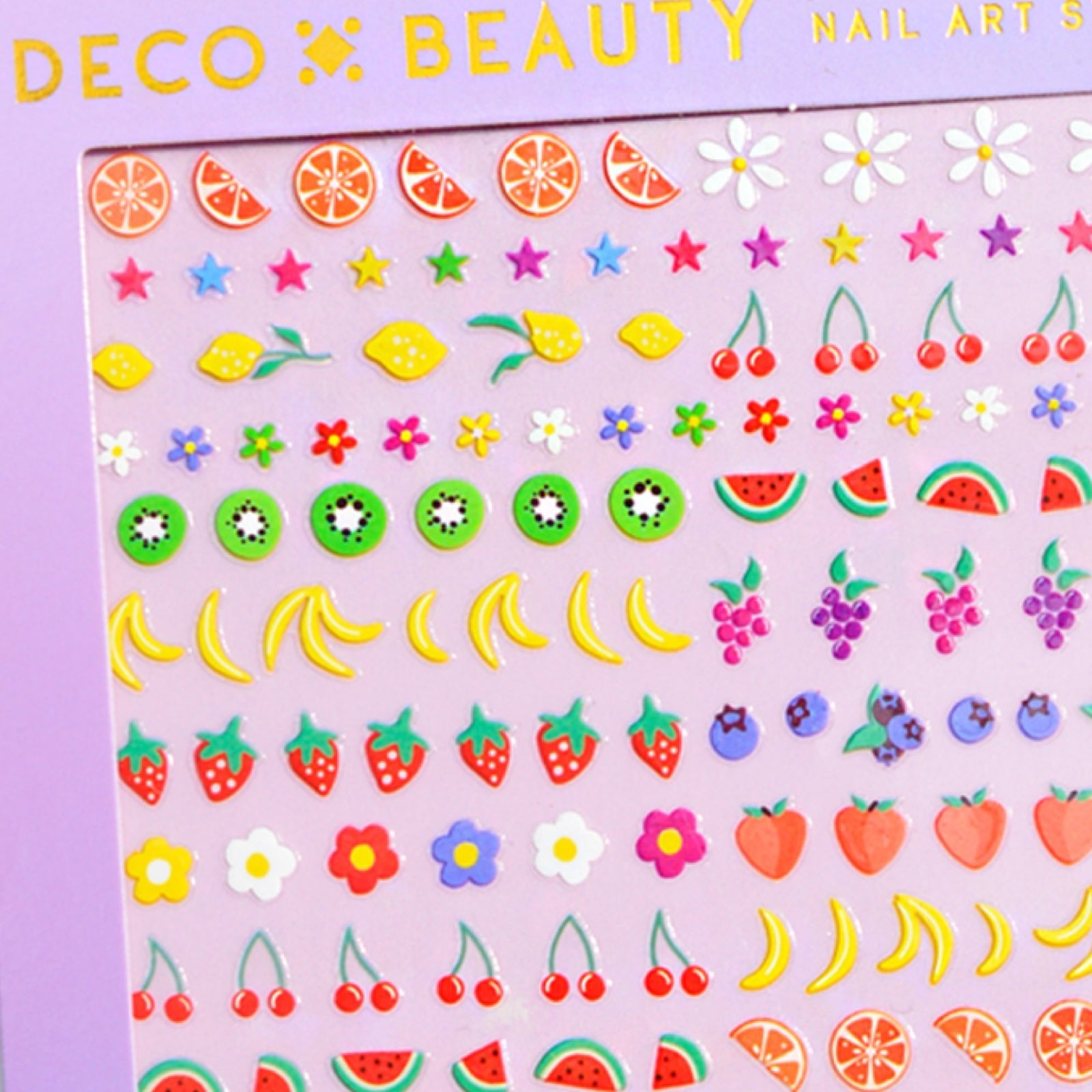 Nail Art Stickers: Fruit Salad - bubblegum market
