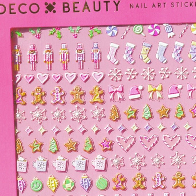 Nail Art Stickers: GINGERBREAD - bubblegum market