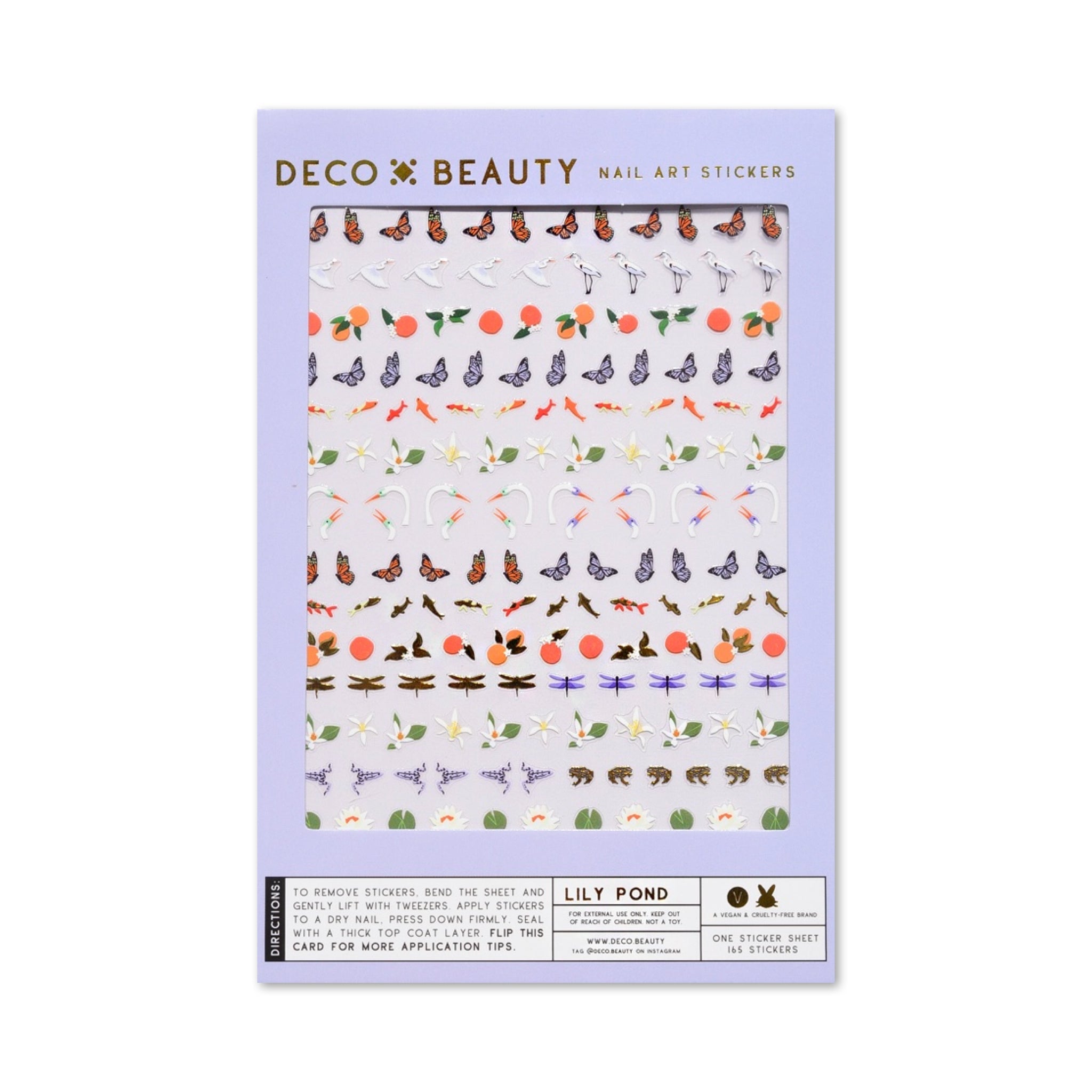 Nail Art Stickers: Lily Pond - bubblegum market
