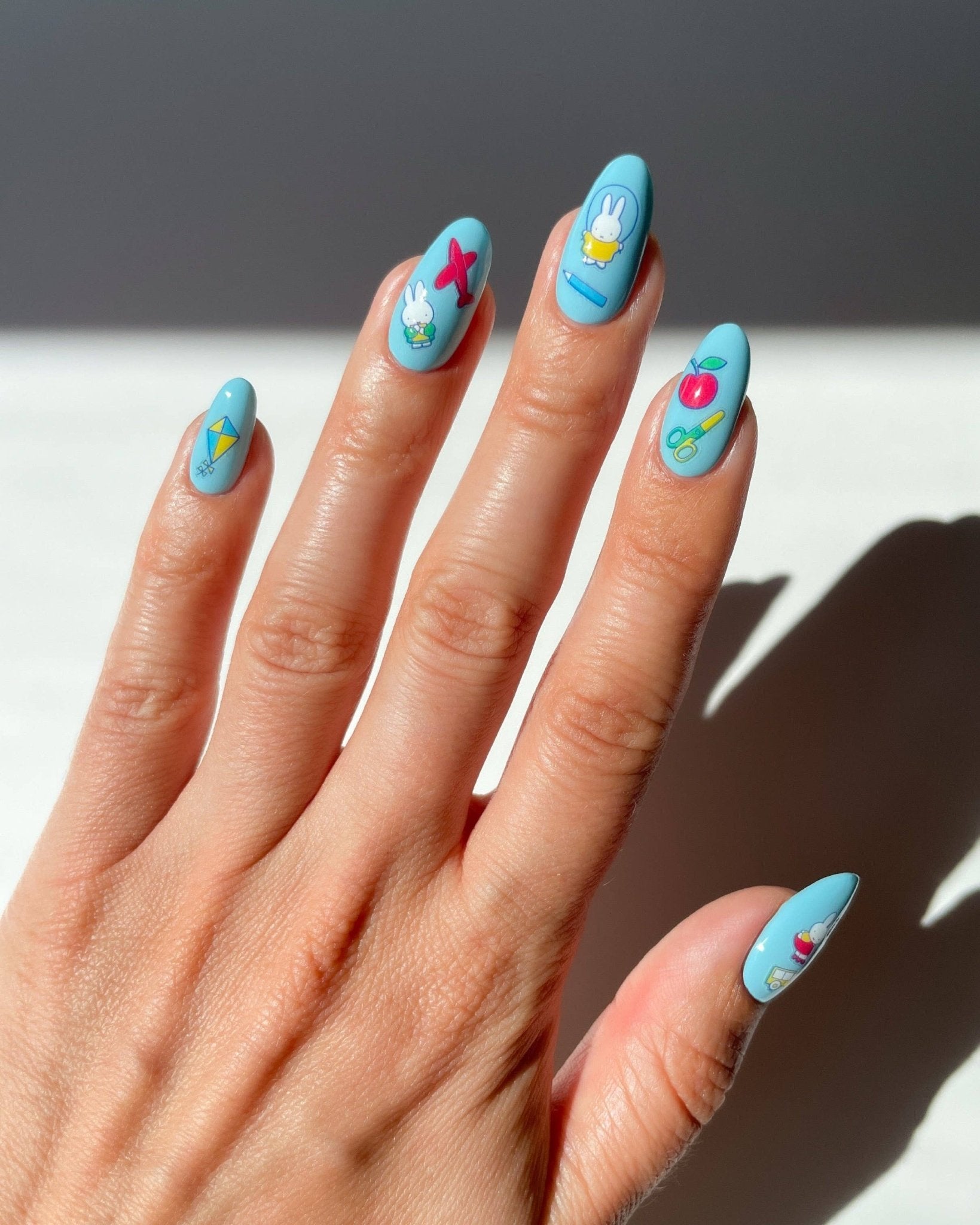 Nail Art Stickers: MIFFY AT SCHOOL - bubblegum market