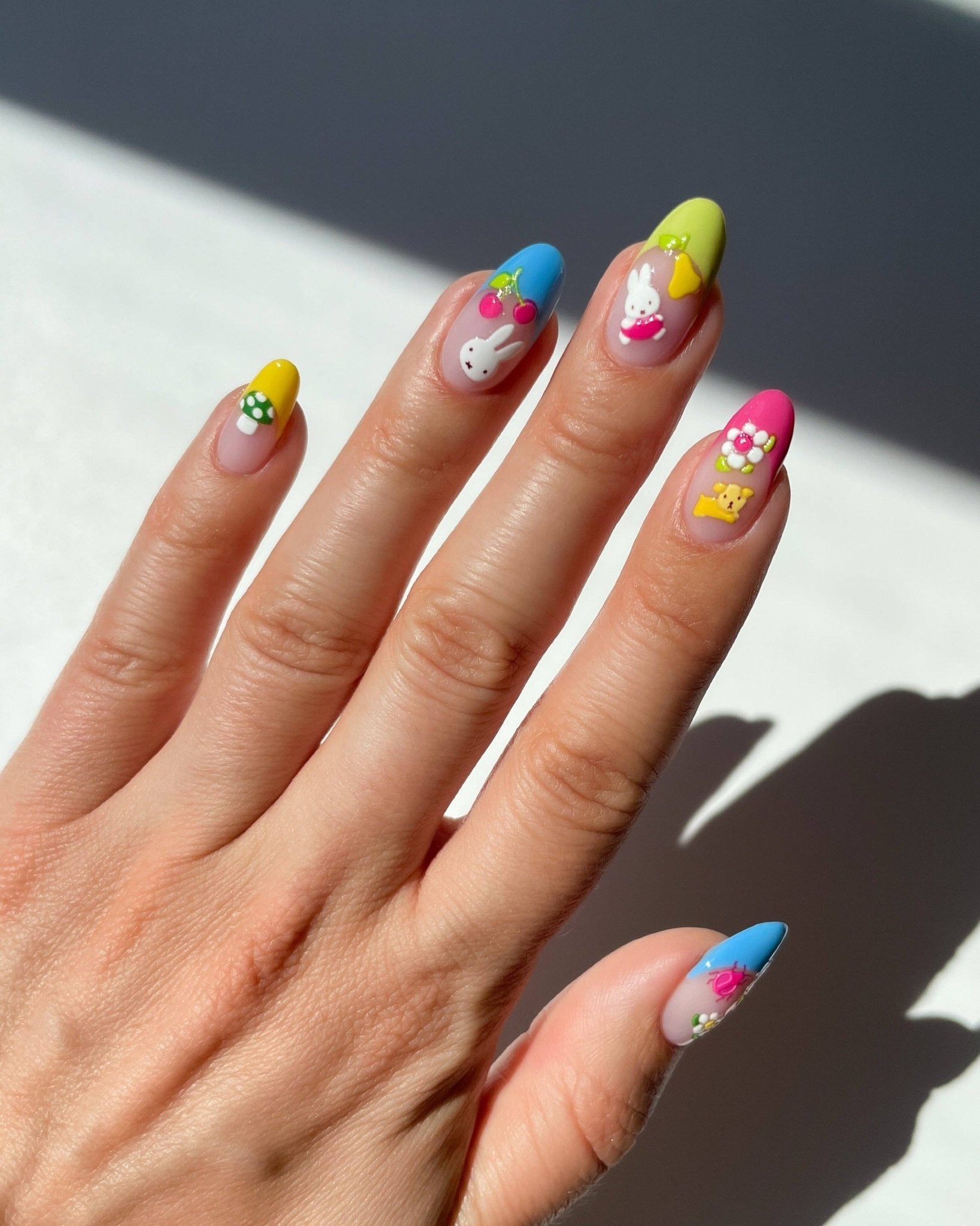 Nail Art Stickers: MIFFY IN THE MEADOW - bubblegum market