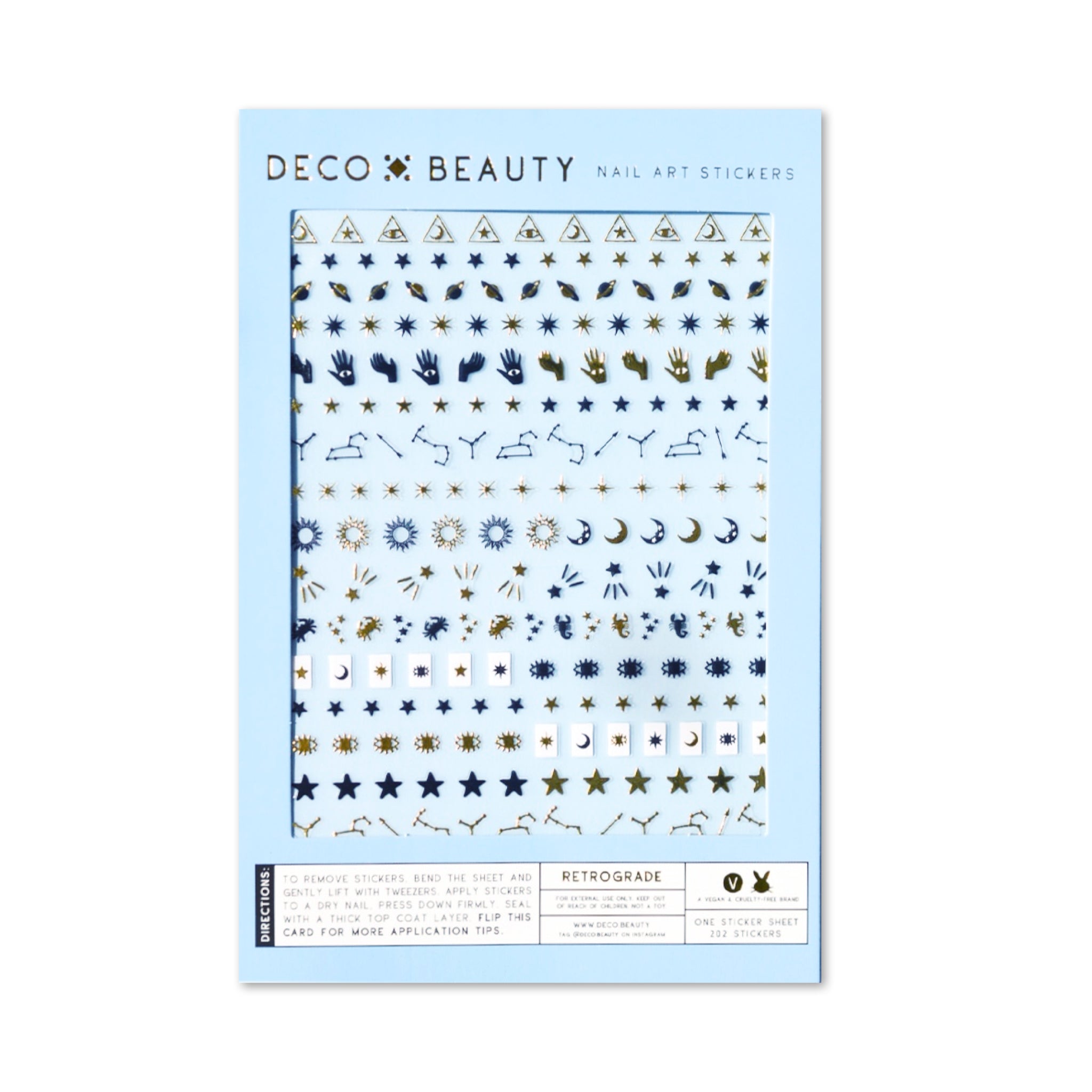 Nail Art Stickers: Retrograde - bubblegum market