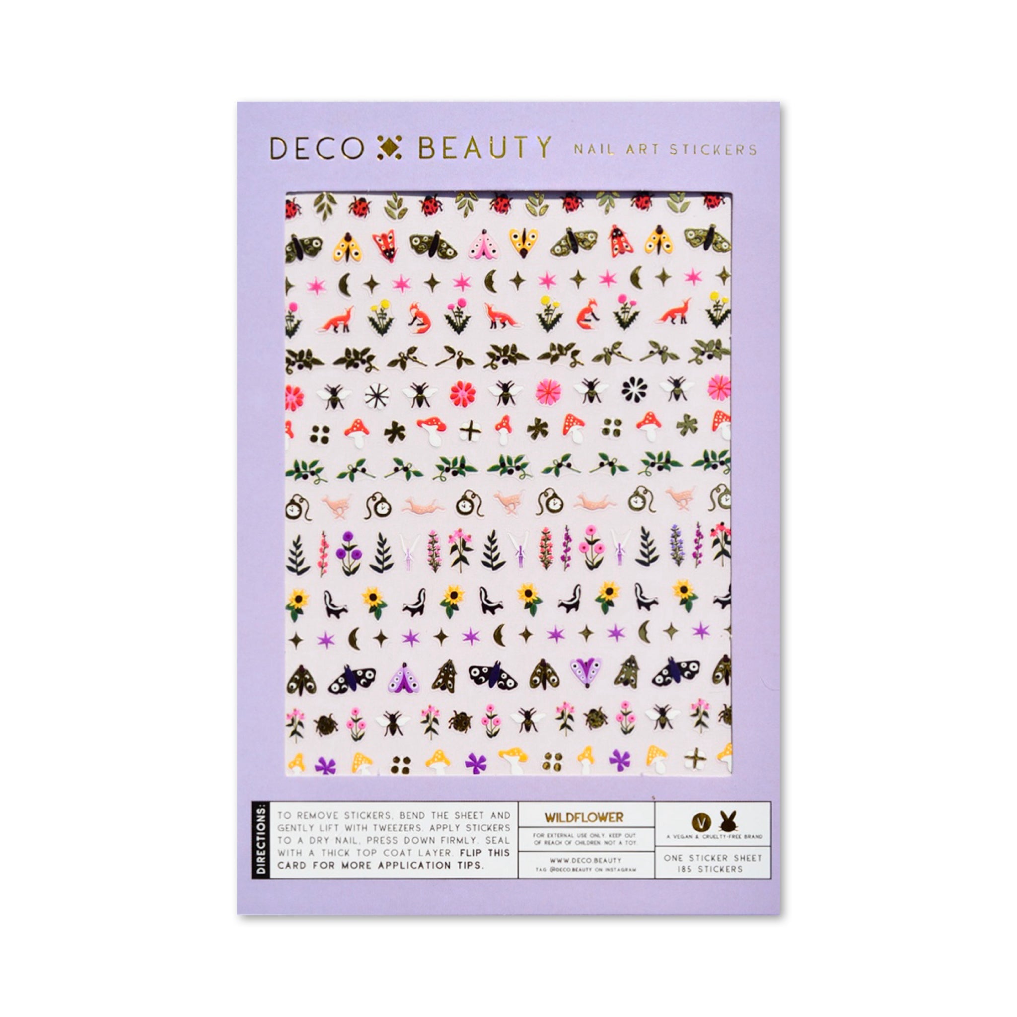 Nail Art Stickers: Wildflower - bubblegum market