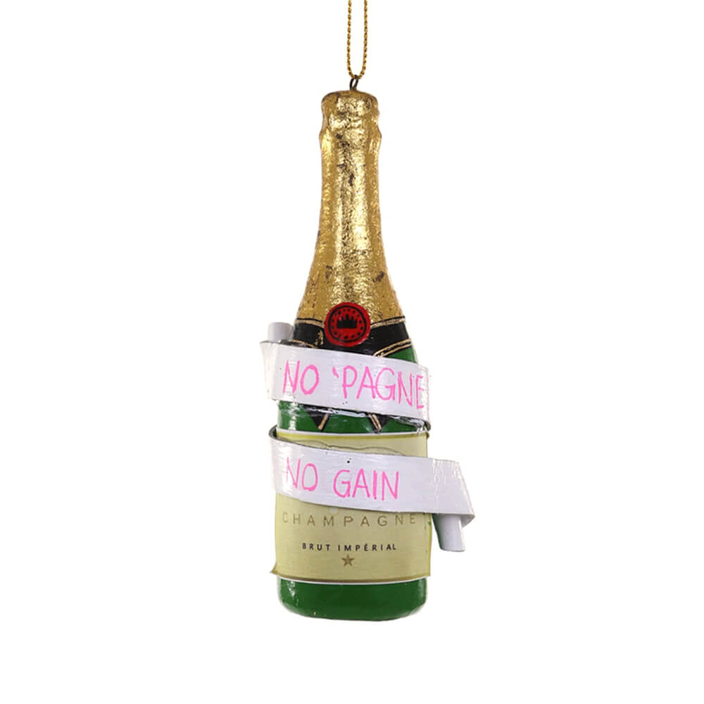 No 'Pagne No Gain Ornament 5" - bubblegum market