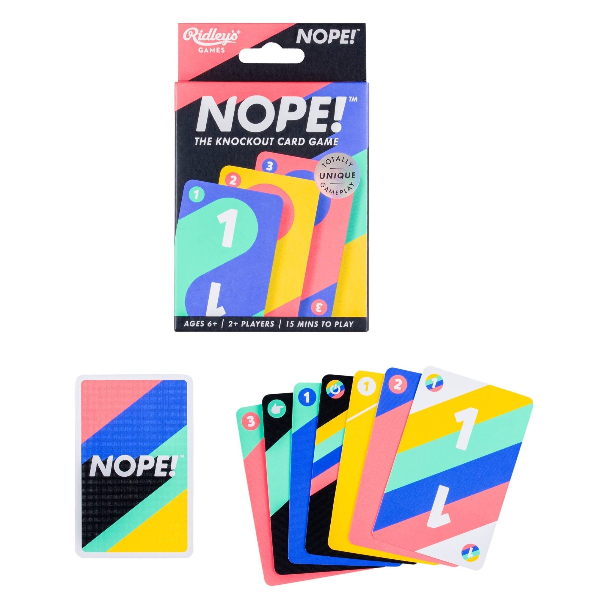 Nope! The Knockout Card Game - bubblegum market