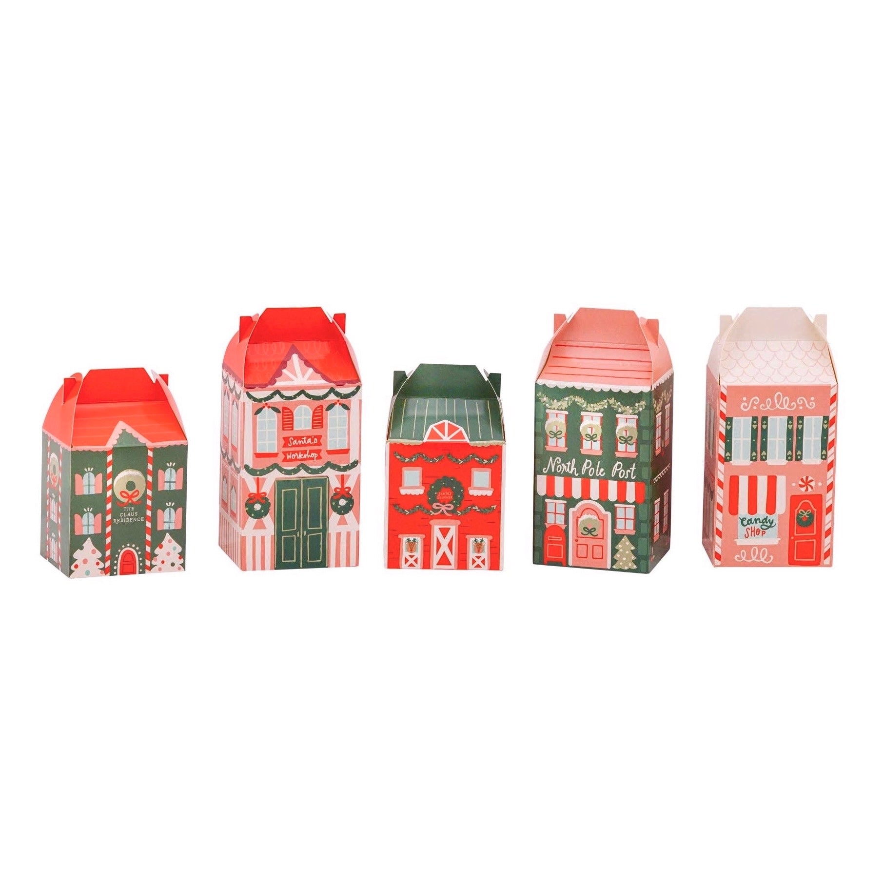 North Pole Village Advent Boxes - bubblegum market